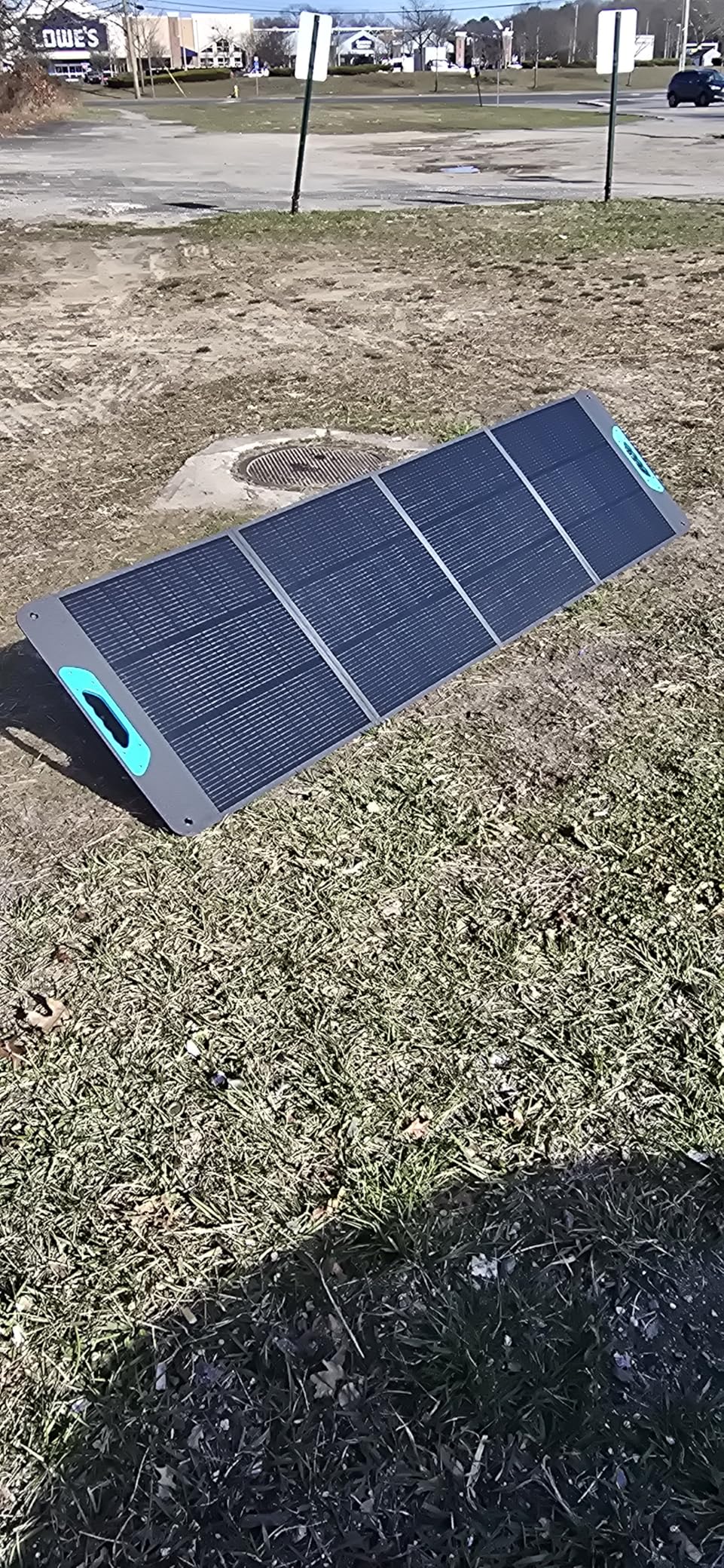 Renogy 200W Portable Solar Panel, IP65 Waterproof Foldable Solar Panel Power Backup, Solar Charger for Power Station RV Camping Off Grid customer photo 1