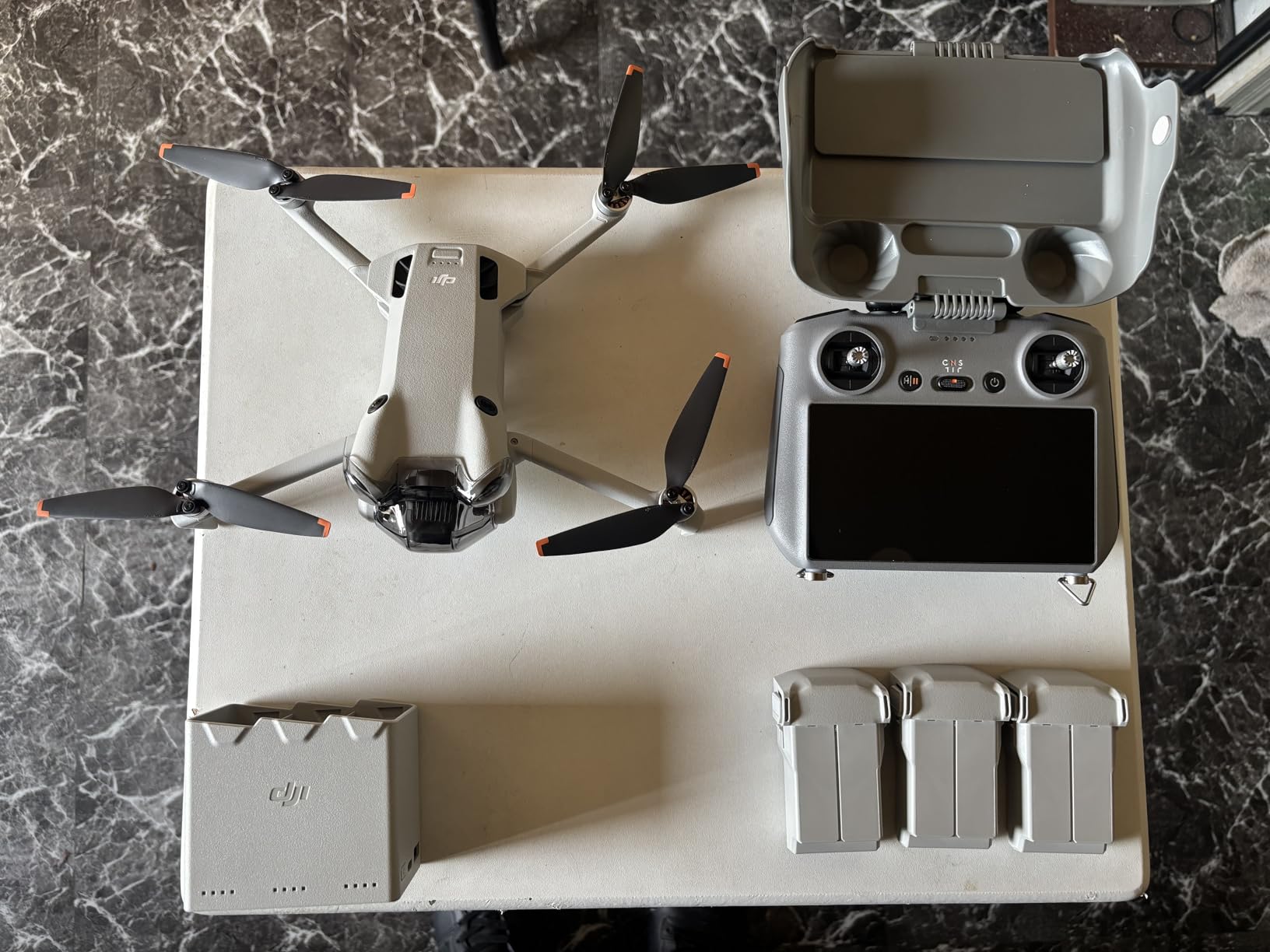 DJI Mini 4 Pro Fly More Combo Plus with DJI RC 2 (Screen Remote Controller), Folding Mini-Drone with 4K HDR Video Camera for Adults, 2 Extra Intelligent Flight Batteries Plus for 45-Min Flight Time customer photo 1