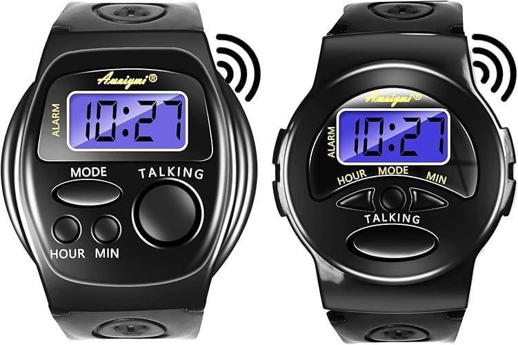 2 Pack Talking Watch English Talking Watches for The Blind Clear Female Voice Talking Watch for Visually Impaired,Easy to use for Seniors,Blind,Visually Impaired,Best Gift for Seniors customer photo 1