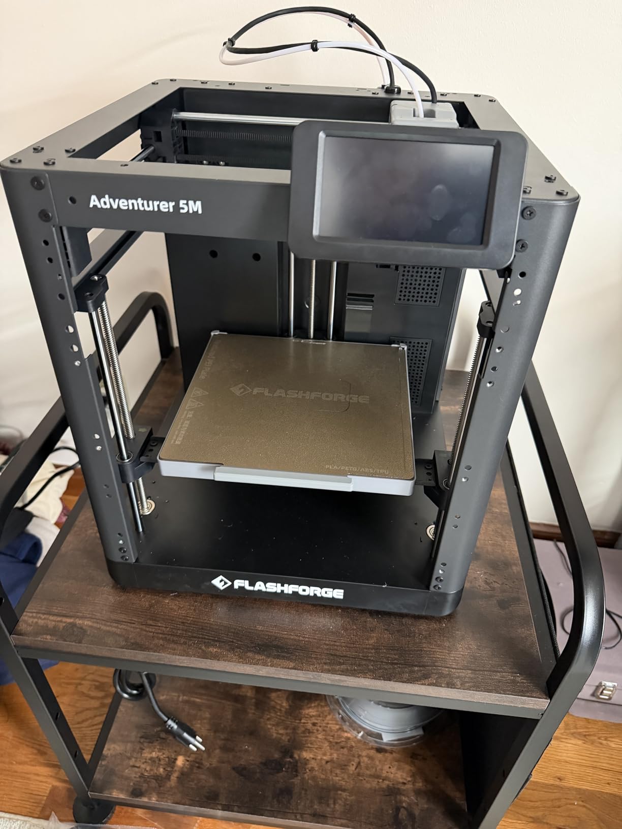 FLASHFORGE Adventurer 5M 3D Printer, 600mm/s Max High-Speed FDM 3D Printer with Fully Auto Leveling, 280°C Direct Extruder customer photo 1