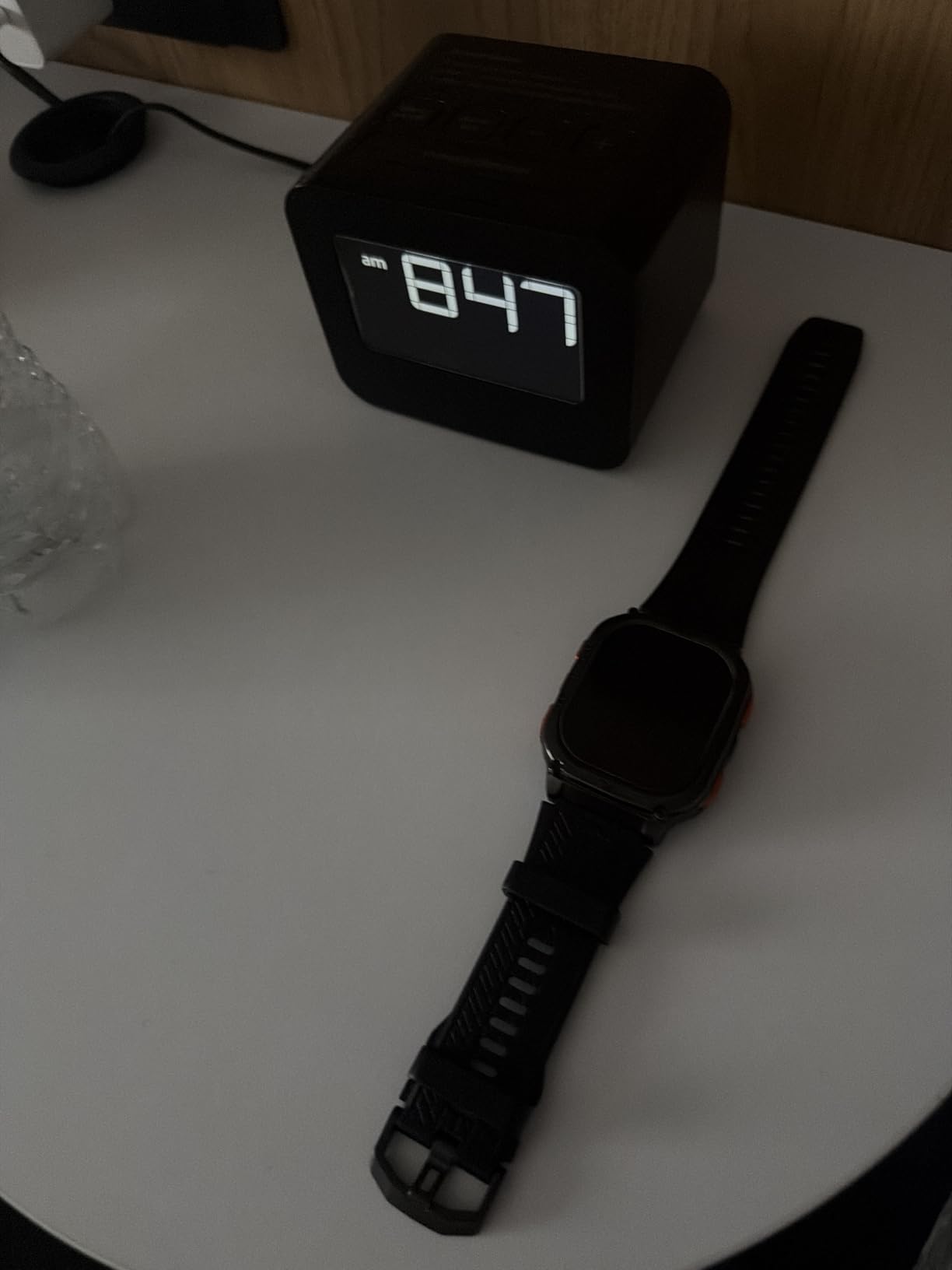 Kospet Tank M3 Ultra Smart Watch with GPS, 5ATM Waterproof, Compass, Altitude, Air Pressure, 480mAh Extra Large Battery, Full Stainless Steel, Bluetooth Call, AMOLED Always-on Display customer photo 2
