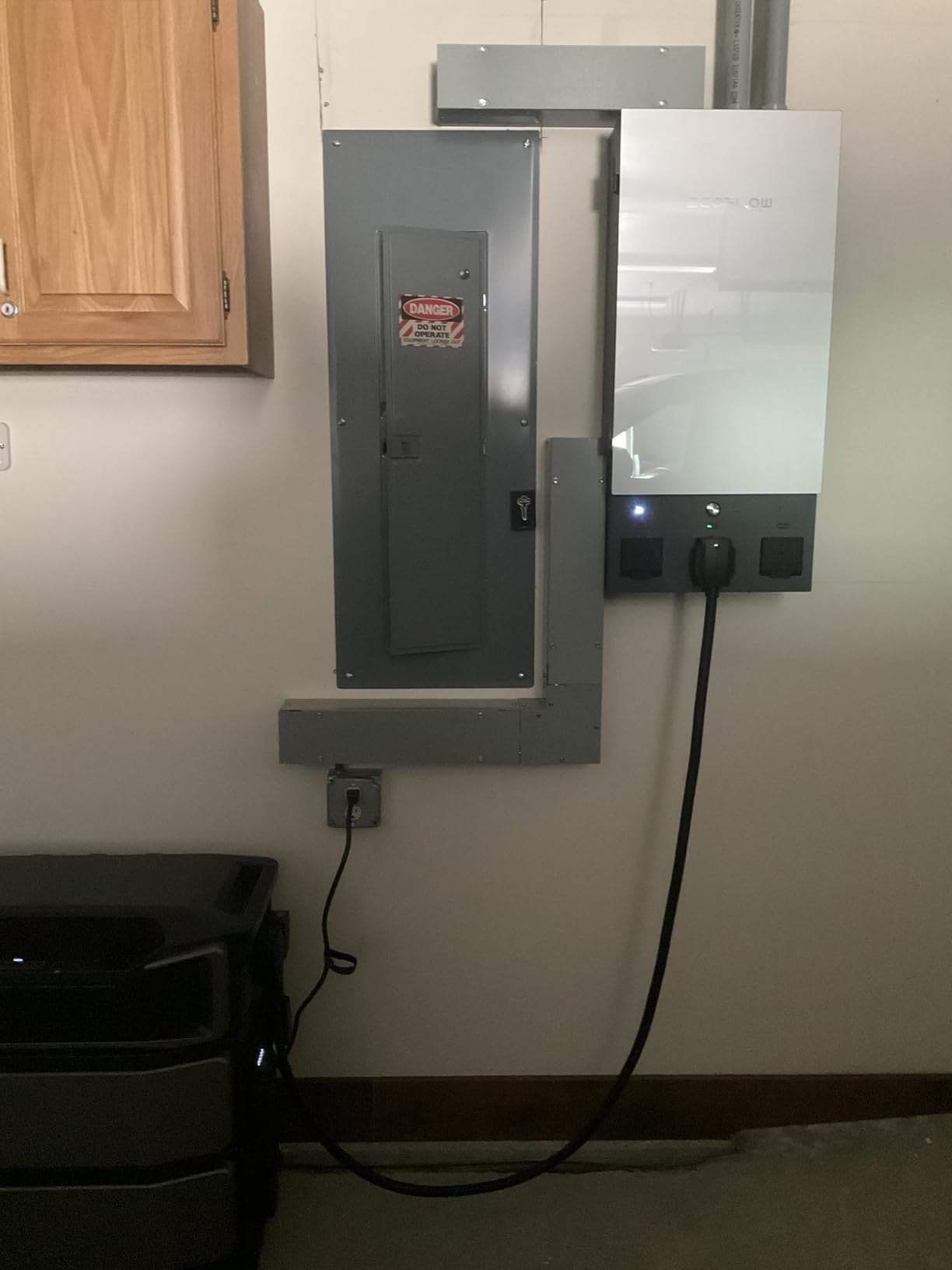 EF ECOFLOW 12kWh Power Station: DELTA Pro Ultra with Extra Battery, 120/240V 7200W AC Output, Lifepo4 Home Battery Backup Expandable to 90kWh, Solar Generator for Home Use, Emergency, Camping, RV customer photo 1