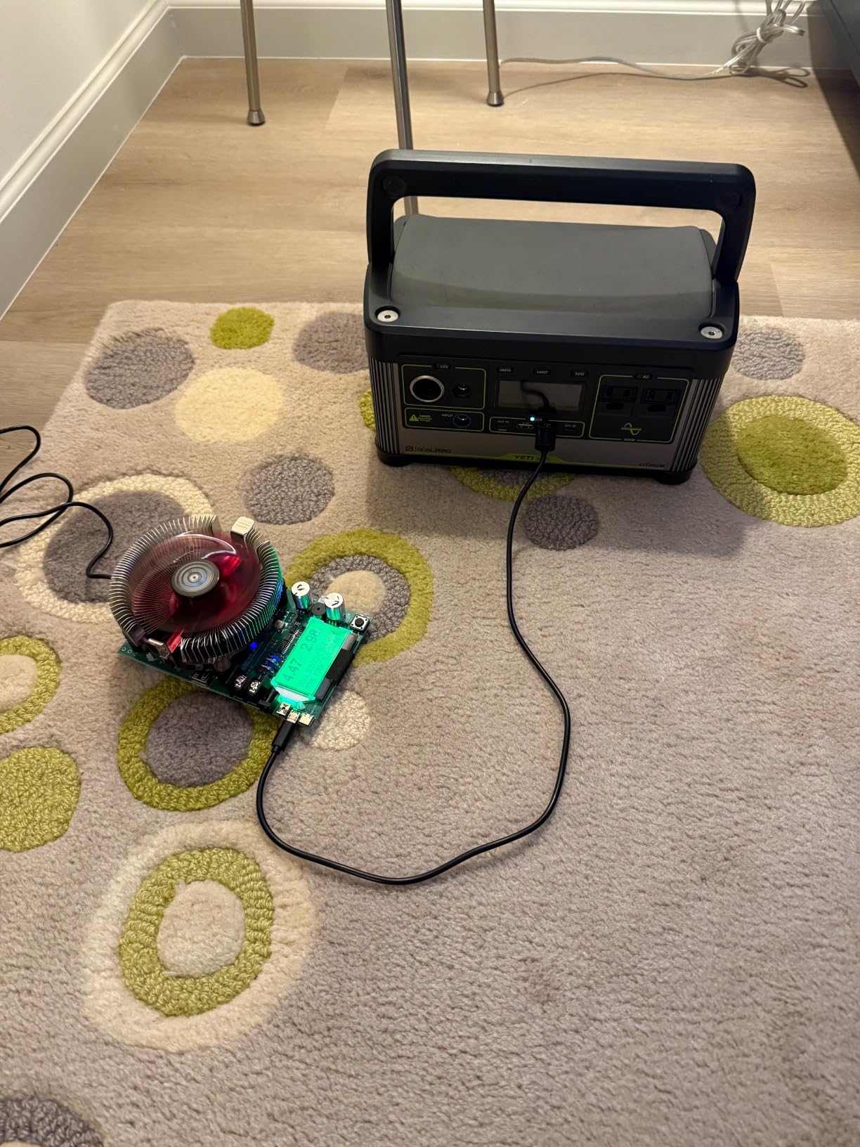 Goal Zero Yeti Portable Power Station, Yeti 500, 499 Watt Hour LiFePO4 Battery, Water Resistant & Dustproof Solar Generator for Outdoors, Camping, Tailgating, & Home customer photo 1