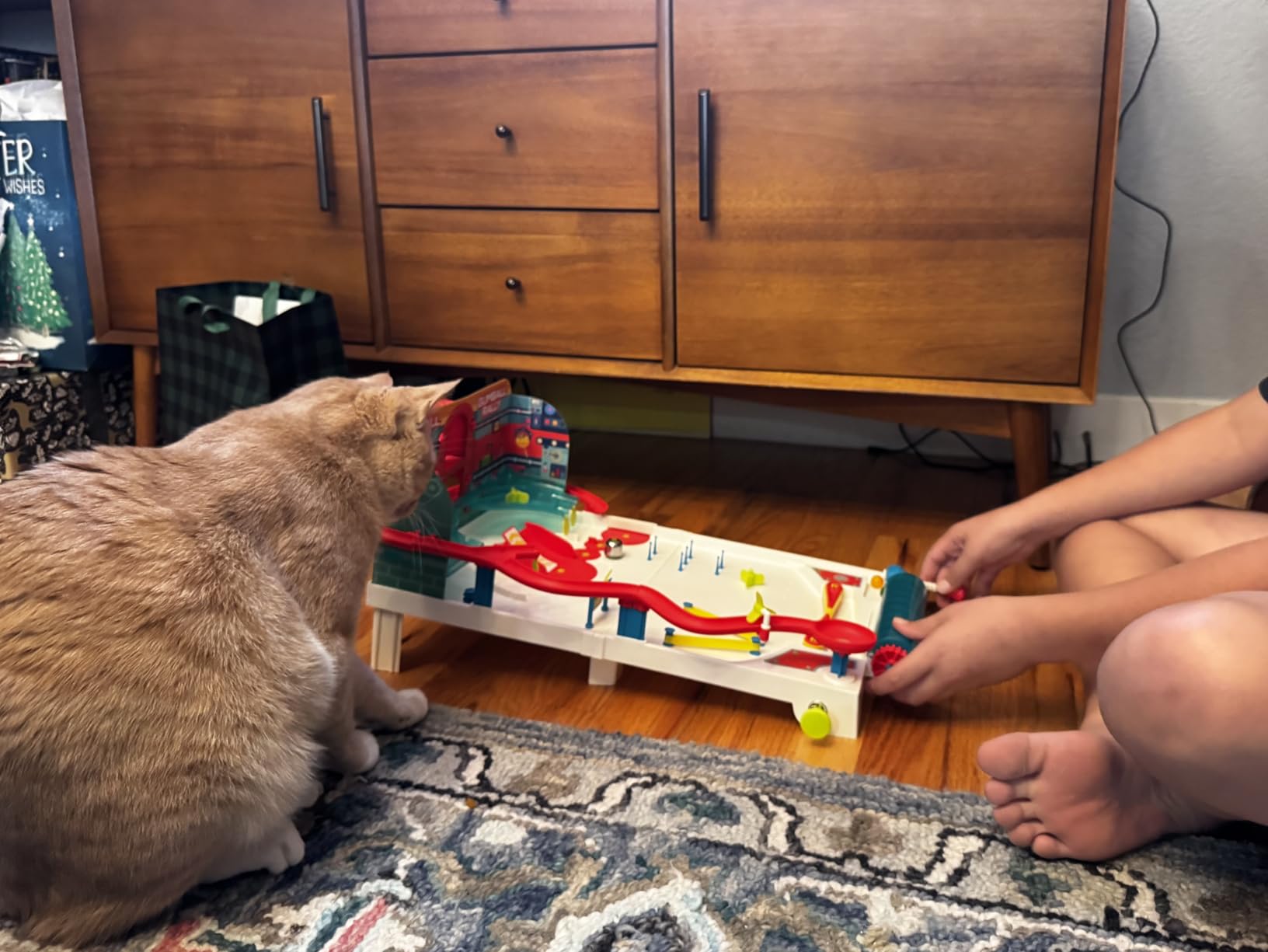 Thames & Kosmos Pinball Machine Maker STEM Experiment Kit Toy of the Year Finalist, Gumball Rally customer photo 1