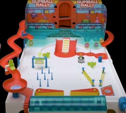 Thames & Kosmos Pinball Machine Maker STEM Experiment Kit Toy of the Year Finalist, Gumball Rally customer photo 2