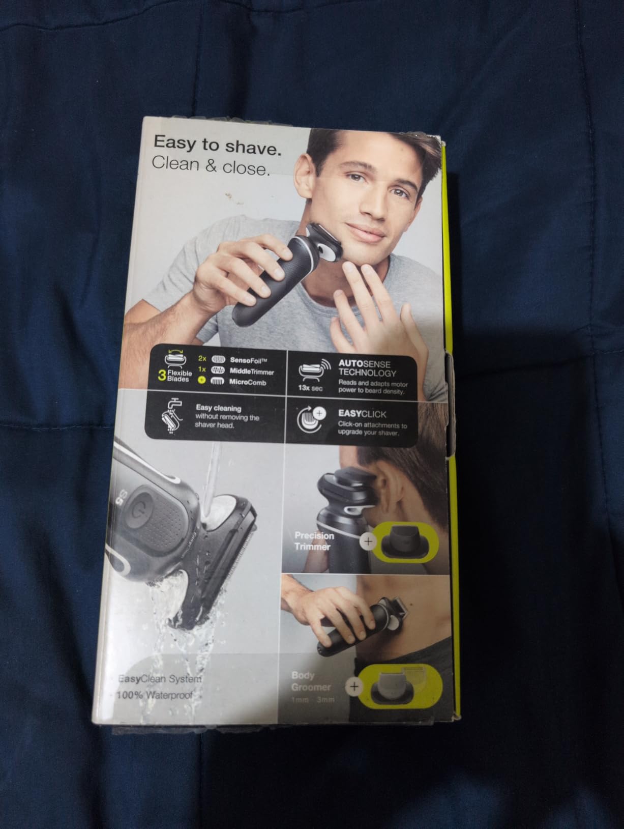 Braun Electric Shaver for Men, Series 5 5150cs, Wet & Dry Razor, Turbo Shaving Mode, Foil Shaver with Beard Trimmer, Body Groomer and Charging Stand customer photo 2