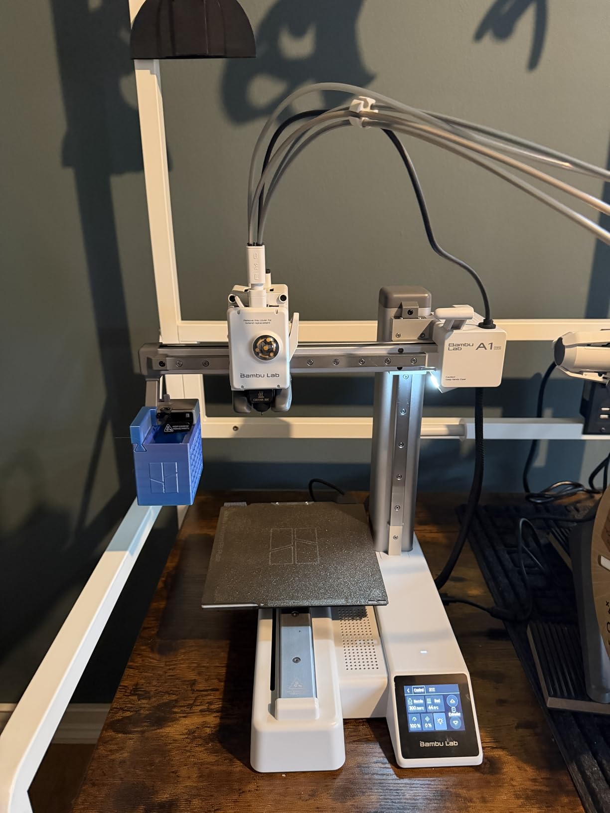 Bambu Lab A1 Mini Combo, A1 Mini 3D Printer and AMS lite, Support Multi-Color 3D Printing, High Speed & Precision, Full-Auto Calibration & Active Flow Rate Compensation, ≤48 dB Quiet FDM 3D Printers customer photo 1