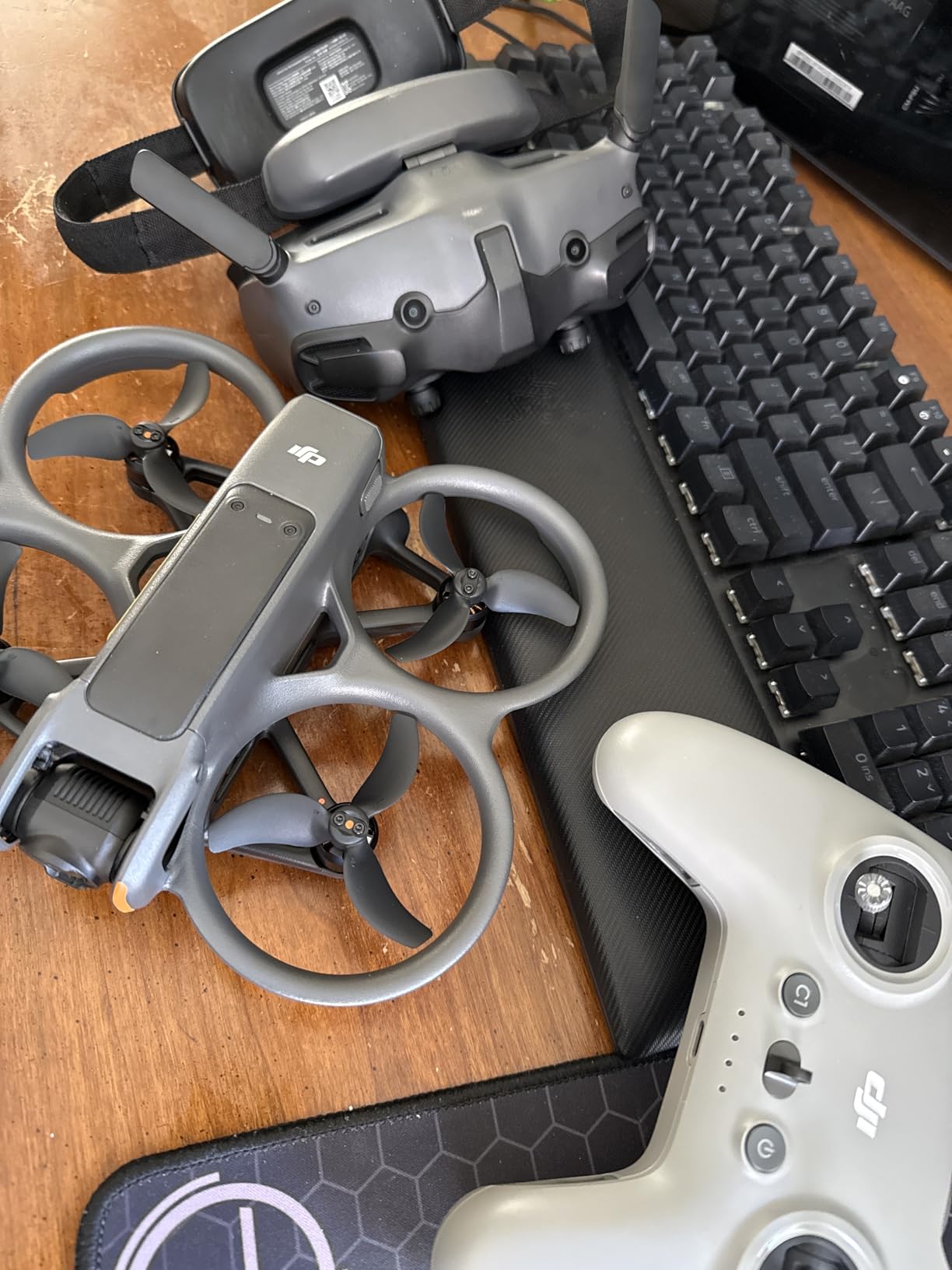 DJI Avata 2 Fly More Combo (1 Battery), FPV Drones with Camera for Adults 4K, Immersive Experience, Built-in Propeller Guard, Easy Flip/Roll, FAA Remote ID Compliant customer photo 1