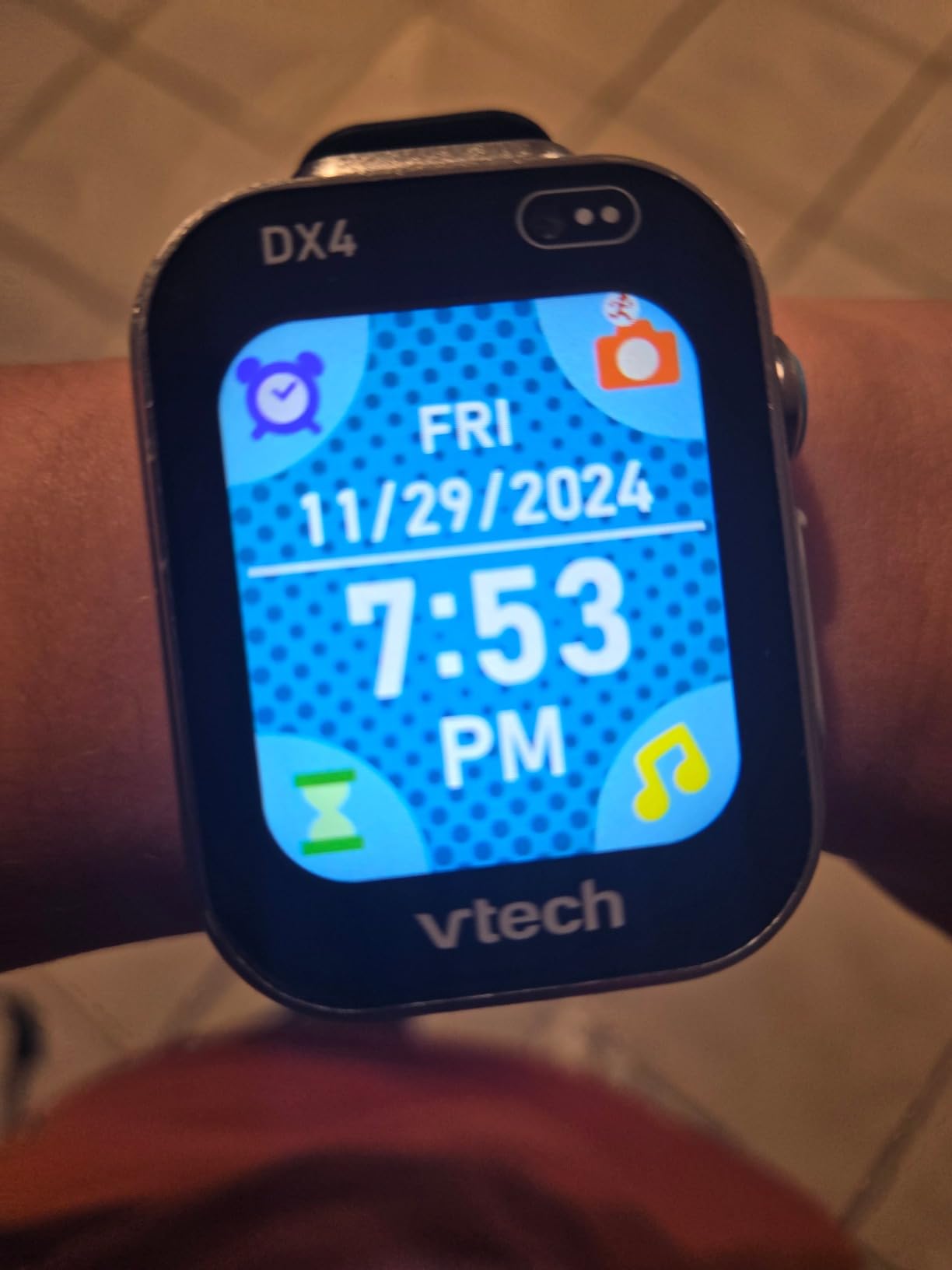 VTech KidiZoom Smartwatch DX4, Blue customer photo 1