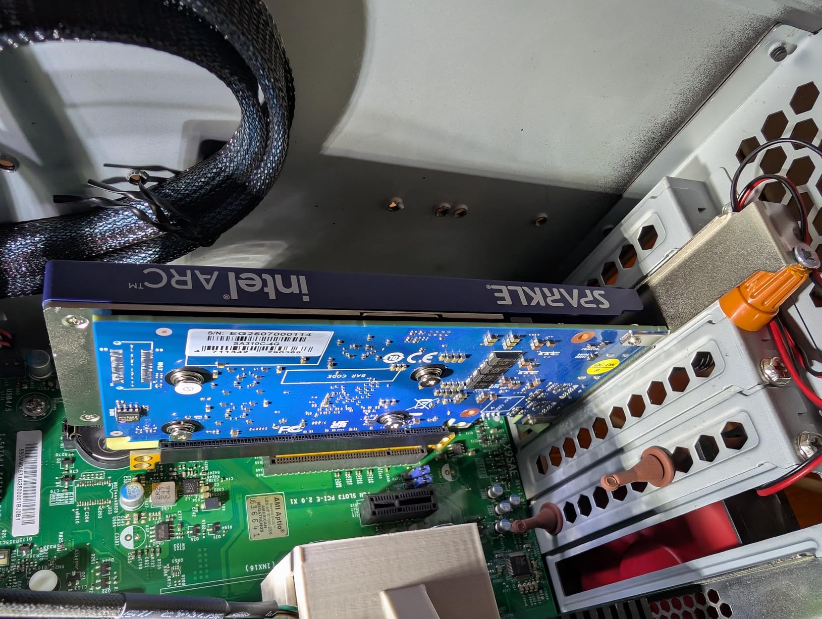 Sparkle Intel Arc A310 ECO, 4GB GDDR6, 50W TBP, Short Bracket is Included, Low-Profile, Single Fan, Single Slot, HDMI x1, Mini DisplayPort x2 customer photo 2