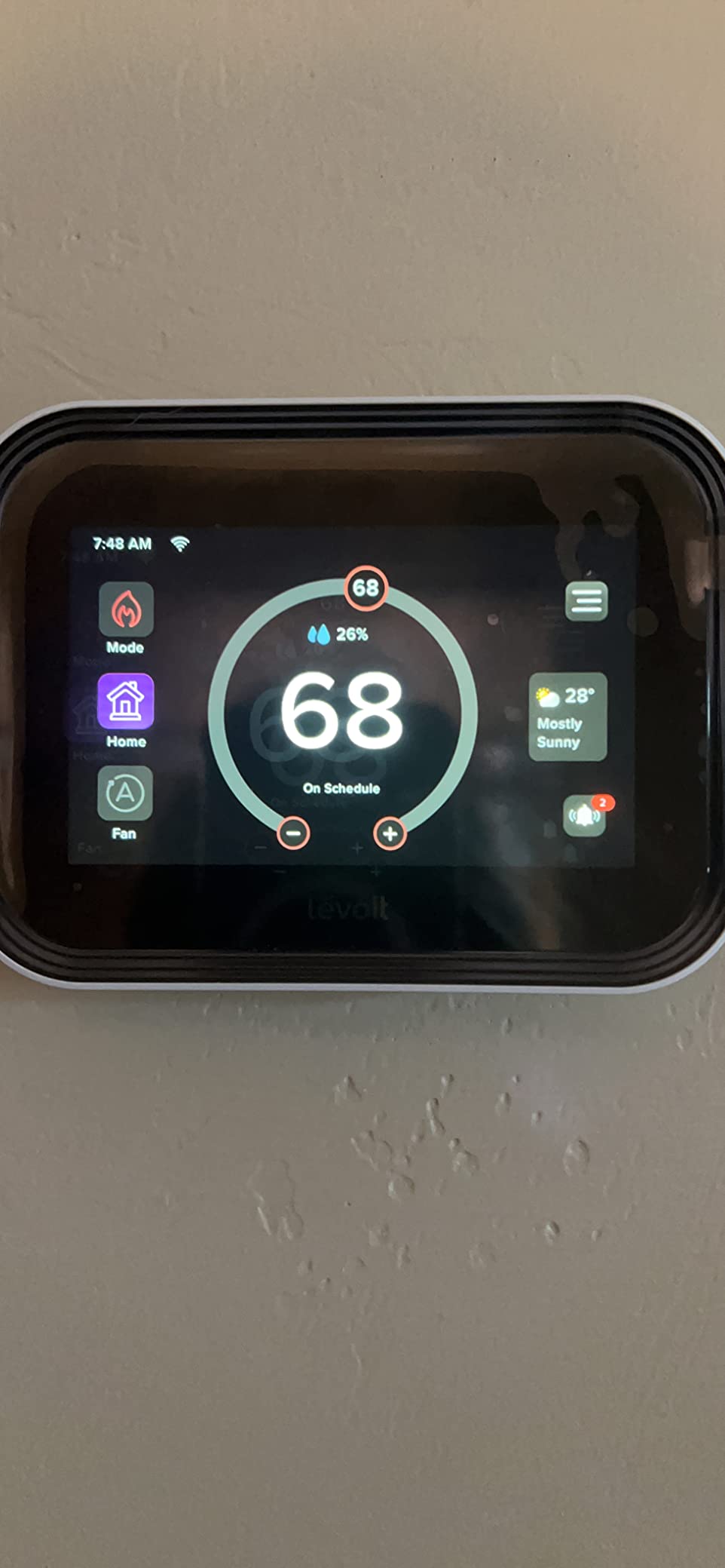 LEVOIT Smart Thermostat Aura 400S - C-Wire Adapter Included customer photo 1