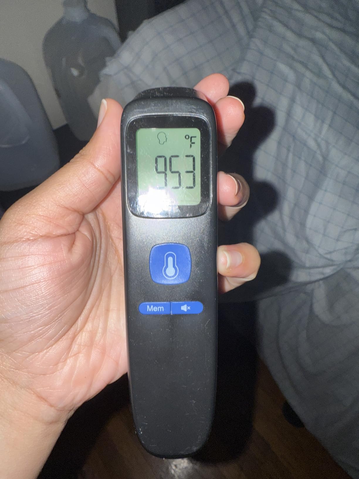 No-Touch Forehead Thermometer for Adults, Infrared Digital Baby Thermometer for Kids, Accurate Reading with Large Display, Mute Mode, Memory Recall, Fever Alarm customer photo 2