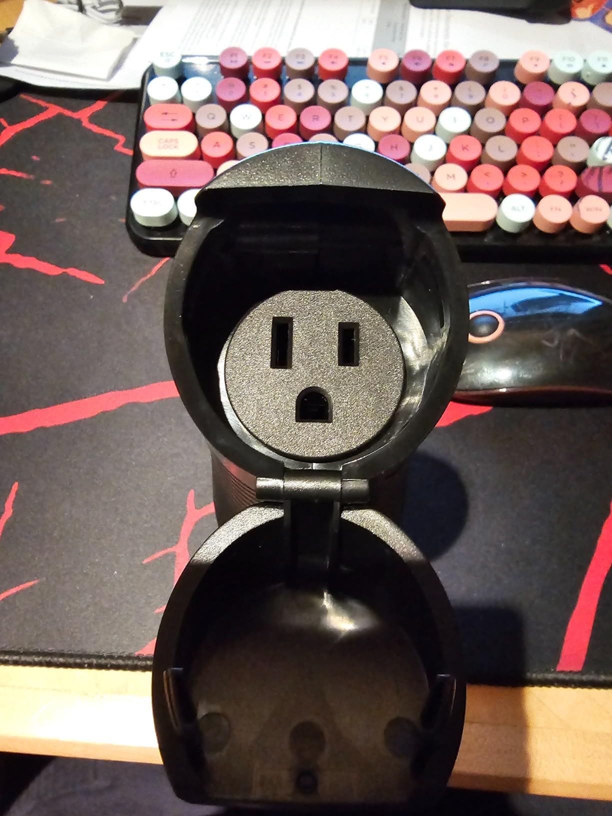 V2L Adapter for Hyundai Ioniq 5 Ioniq 6 Kia EV6, 15A 120V Vehicle-to-Load Adaptor, Convert EV to AC Outlet, Power Devices for Outdoor Camping customer photo 2