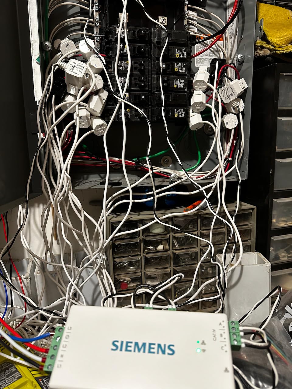 Inhab Smart Home Energy Monitor with 16-50Amp Circuit Level Sensors and 2-200Amp Main Sensors for Real Time Electricity Monitoring and Metering customer photo 1