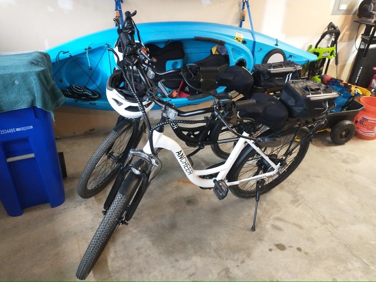 ANCHEER Electric Bike for Adults, 48V 499Wh Ebike, 26