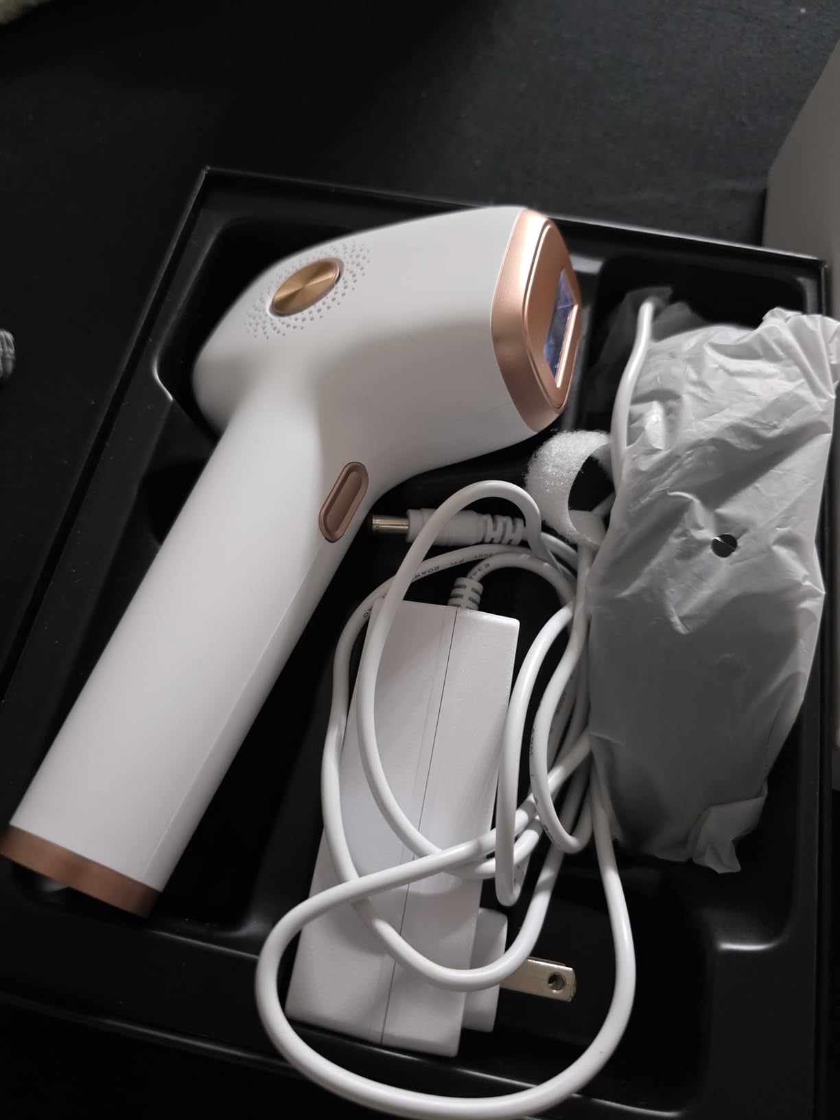 INNZA IPL Hair Removal with Ice Cooling Care Function for Women, Long-Lasting Results, 999,999 Flashes Painless Hair Removal, Hair Removal Device for Armpits Legs Arms Bikini Line, Corded customer photo 2