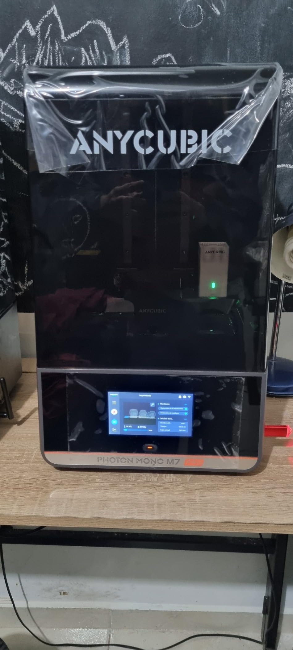 Anycubic Photon Mono M7 PRO 14K Resin 3D Printer, 170mm/h Fast Printing, 10.1 inch Mono LCD with COB LighTurbo 3.0 Source customer photo 2