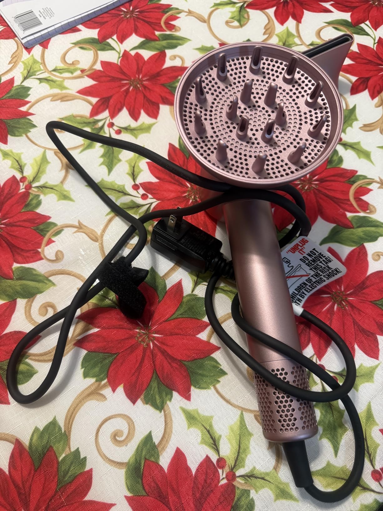 Hair Dryer, High-Speed Ionic Low Noise Blow Dryer with Brushless Motor for Fast Drying, Thermo-Control Quiet Compact Hair Blow Dryer with Magnetic Diffuser for Curly Hair for Home Travel Salon customer photo 2