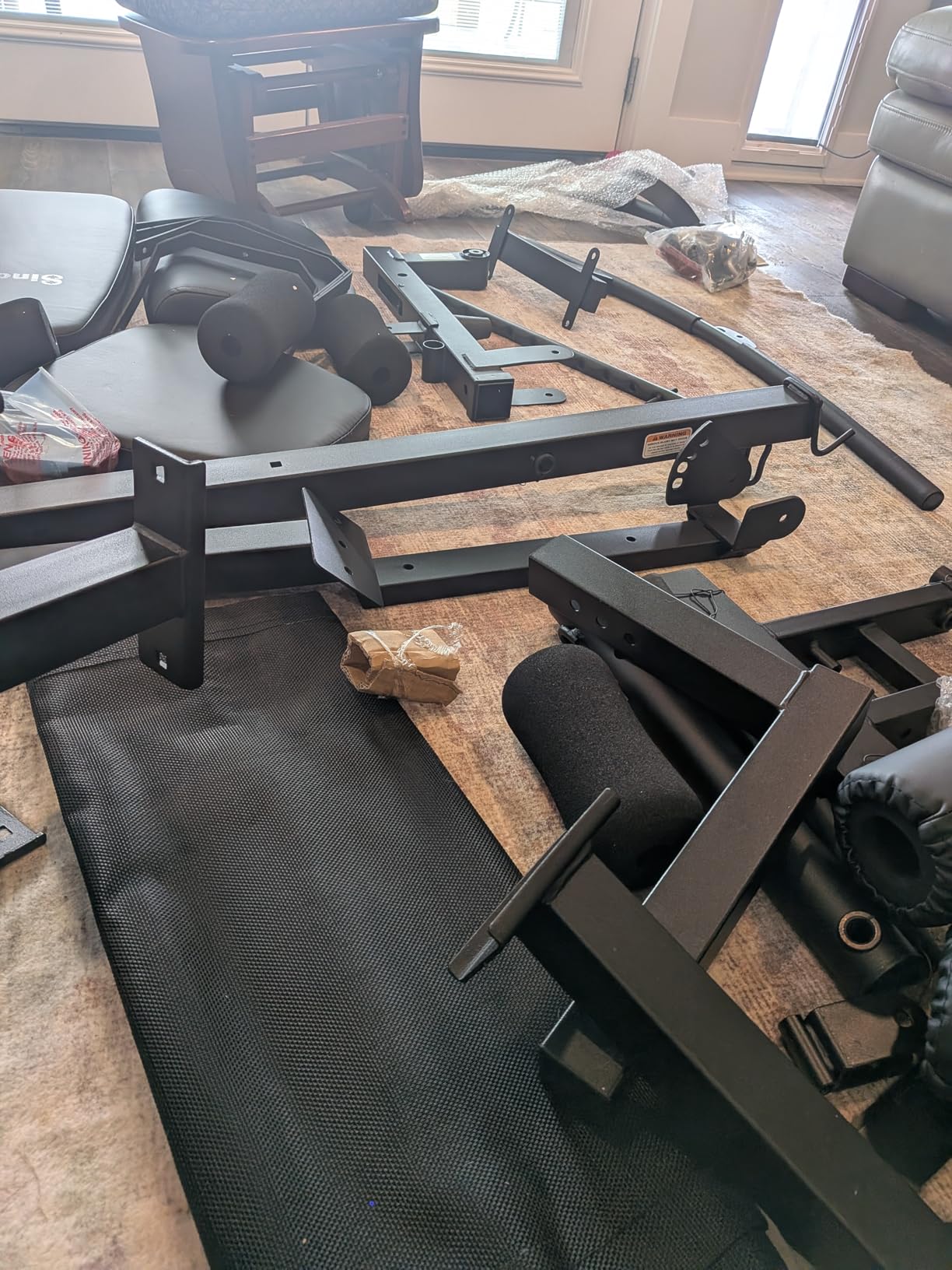 SincMill Home Gym Multifunctional Full Body Workout Equipment for Home Exercise Fitness customer photo 2