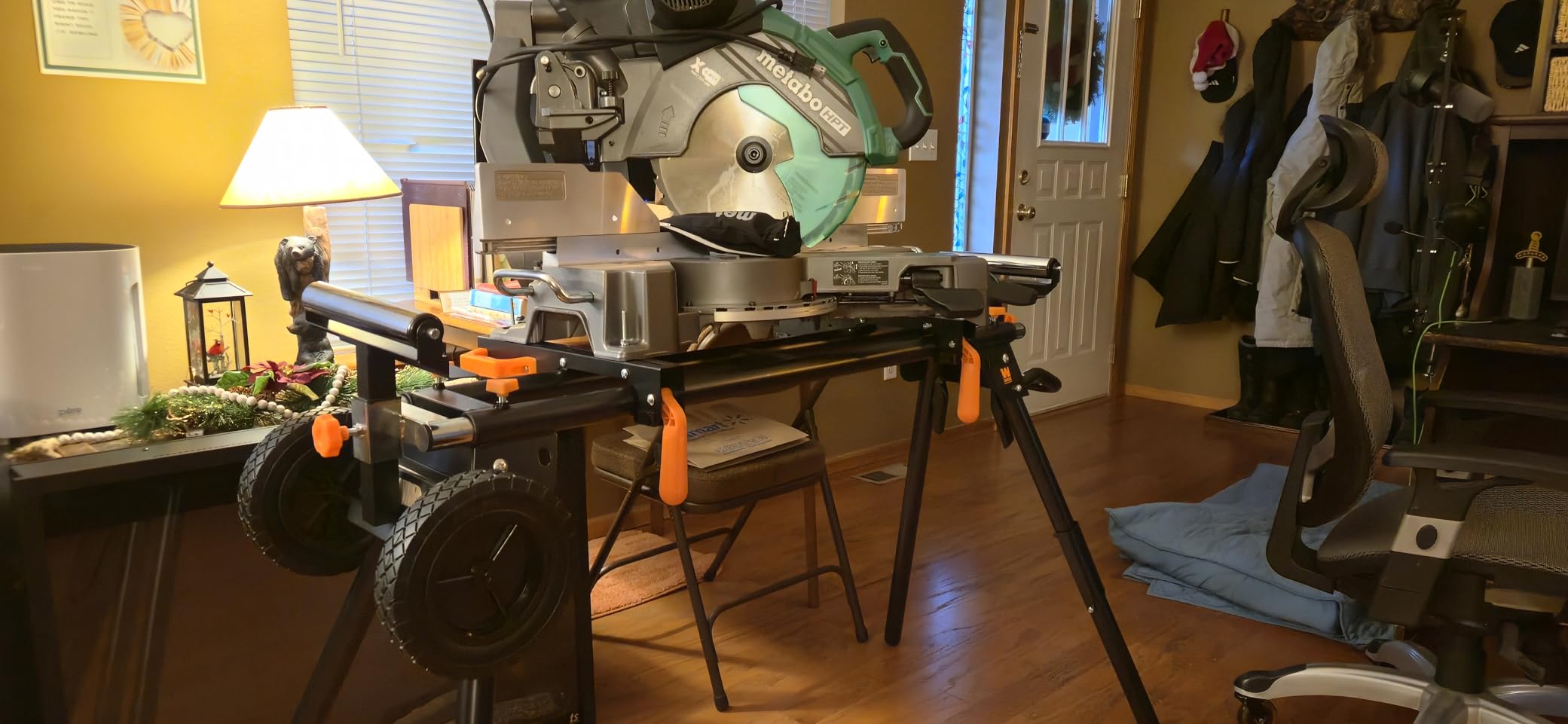 Metabo HPT 12-Inch Dual Bevel Sliding Miter Saw, 4000 RPM, Xact Cut Shadow Line (C12RSH3) customer photo 2