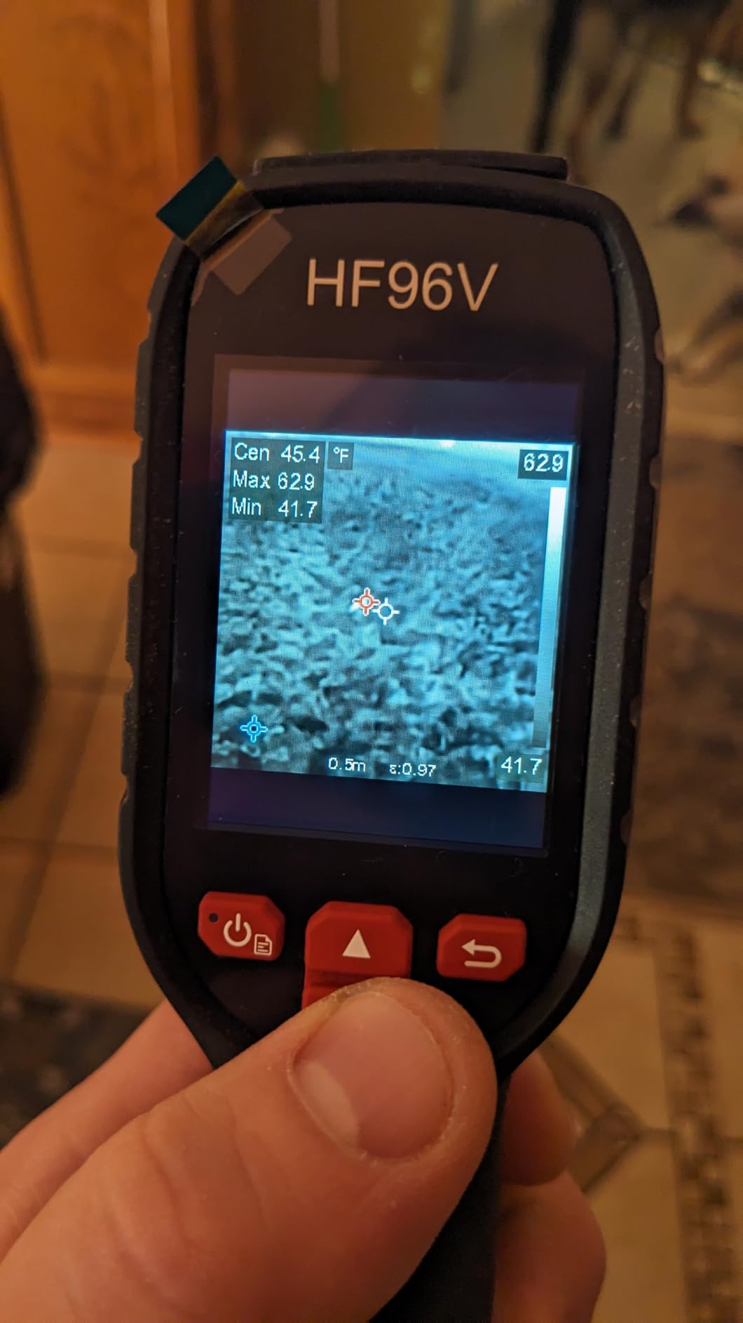 HF96V Thermal Camera with Visual Camera & Laser Pointer, IP54 customer photo 1