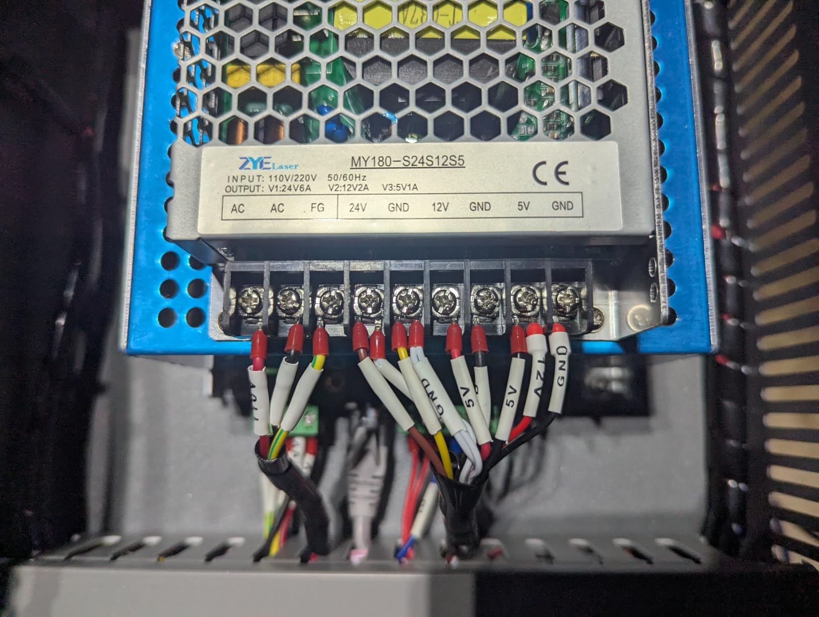 OMTech K40+ CO2 Laser Engraver with Rotary axis, 8