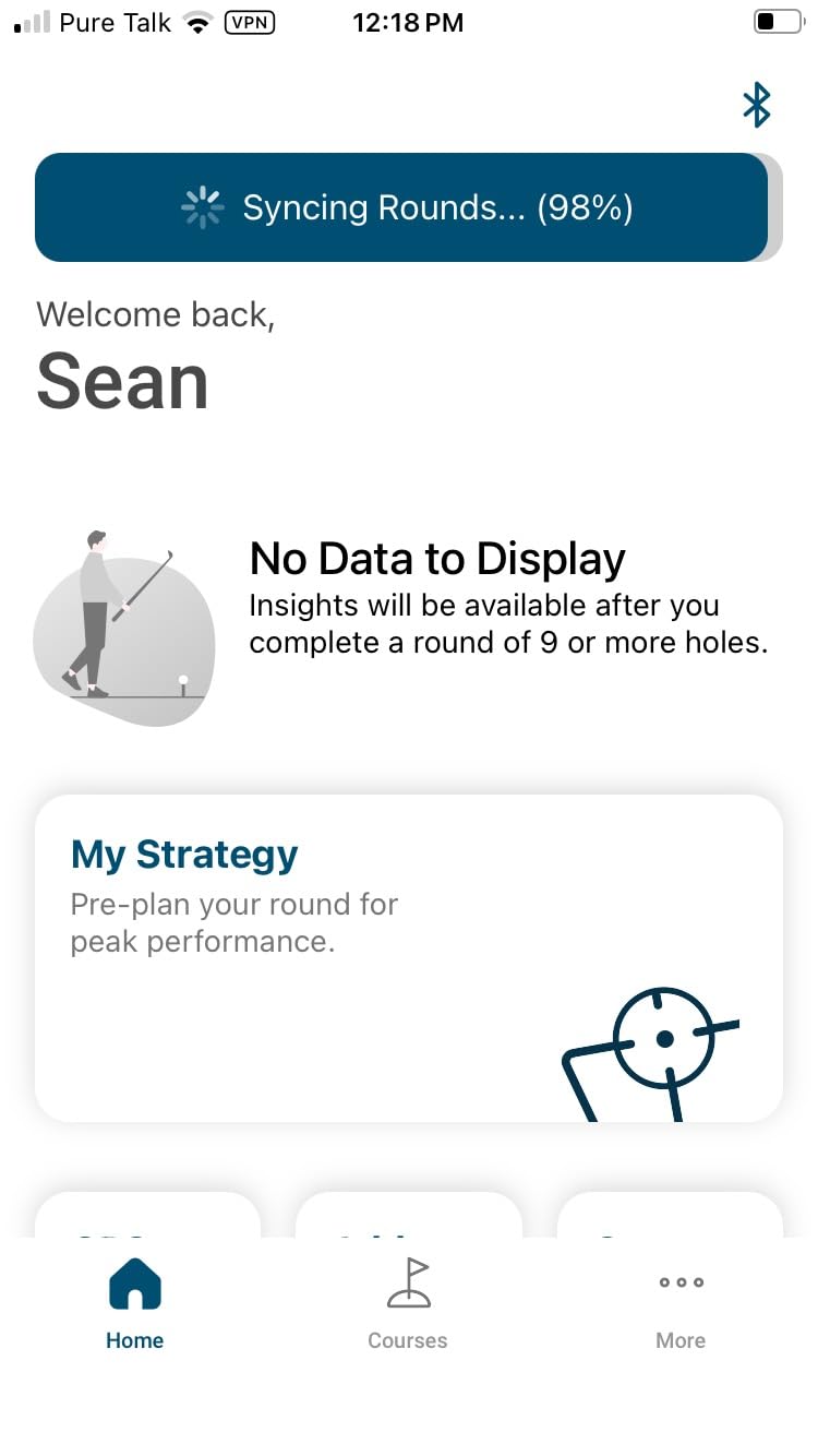 Shot Scope V5 GPS Watch, Shot Tracking, 36k+ Preloaded Courses, Full Course Maps, No Subscription (Black) customer photo 2