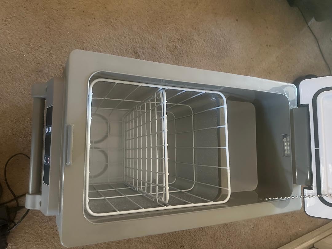Car Fridge Portable 12 Volt Refrigerator - 58 Quart(55L) Electric Cooler with AC/DC for Truck RV Van Camper, Car Refrigerator Freezer for Camping Boat Travel, APP Control, -4~68°F customer photo 2