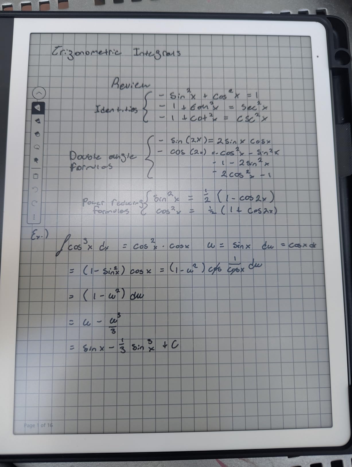 Amazon Kindle Scribe (32GB) - Your notes, documents and books, all in one place. With built-in AI notebook summarization. Includes Premium Pen - Tungsten customer photo 2