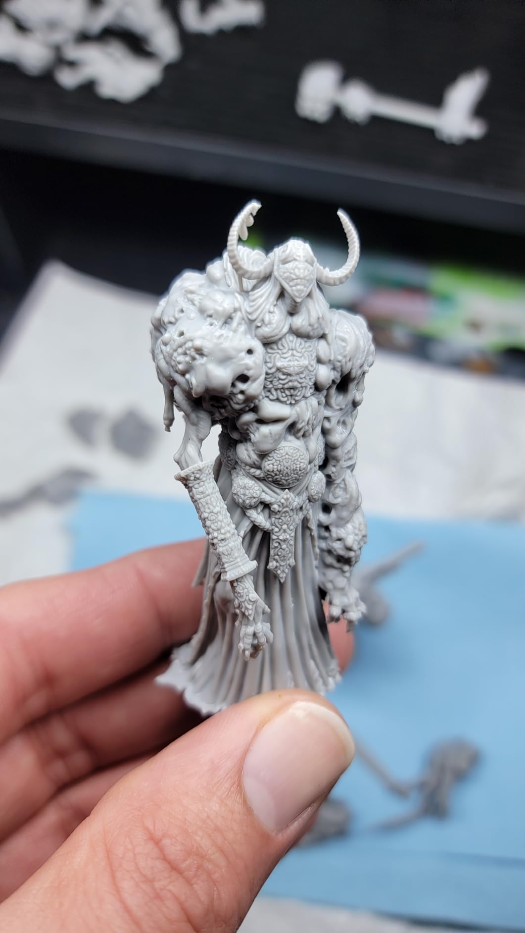 ELEGOO Saturn 4 Ultra 12K Resin 3D Printer, with Smart Automatic Leveling, 10-Inch 12K Monochrome LCD, 150mm/h Faster Printing Speed, 8.62 × 4.84 × 8.66 Inch Printing Size customer photo 1