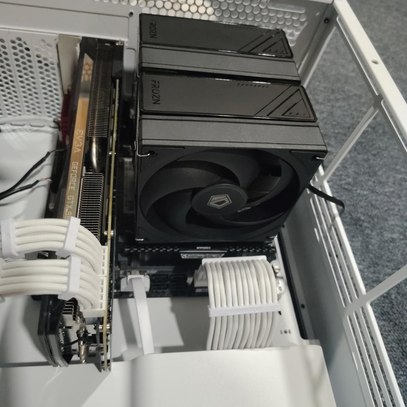 ID-COOLING FROZN A620 PRO SE - Blackout Dual-Tower Air CPU Cooler, 6xF6mm Heatpipes, Dual 120x120x25mm Quiet Fans, Intel LGA1700/1851/1200/115X; AMD AM4/AM5 (157mm in Height) customer photo 2