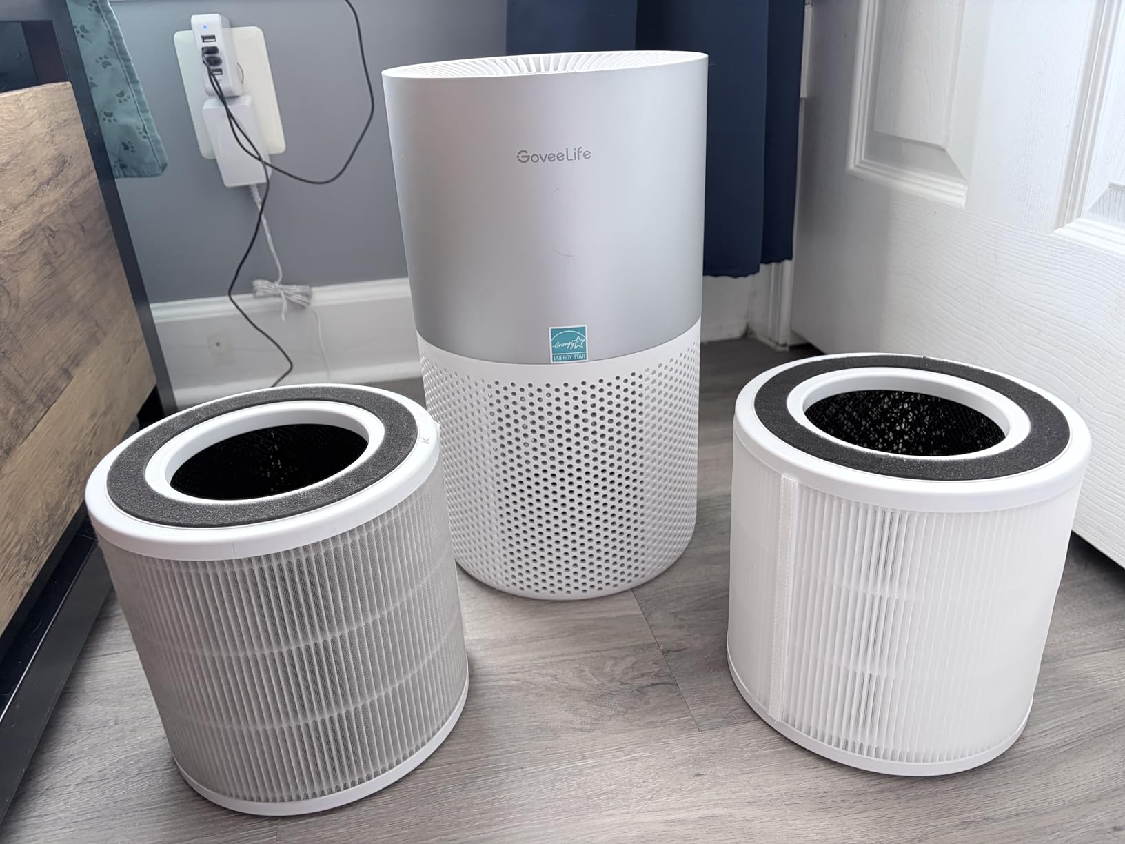 GoveeLife Air Purifiers for Home, Smart Air Purifier for Large Rooms with App & Alexa Control, Covers up to 1162ft², Air Quality Monitor, PM2.5 Sensor Air Purifier for Pet Hair, Pollen, Dust, Smoke customer photo 2