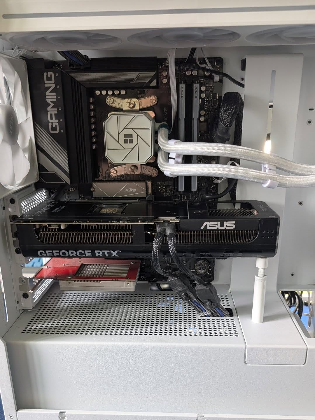NZXT F360 RGB Core - 360mm Single-Frame Fan Unit with 3 x 120mm RGB Fans - High Static Pressure & Airflow customer photo 1
