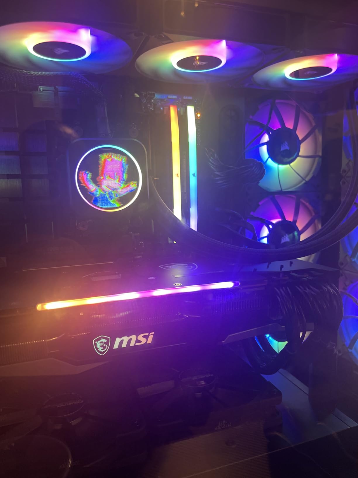 NZXT C1000 Gold ATX 3.1 - Fully Modular Low-Noise PC Gaming Power Supply - 1000 Watts - 80 Plus Gold - 12V-2x6 Connector - Zero Fan Mode - 100% Japanese Capacitors - White customer photo 2
