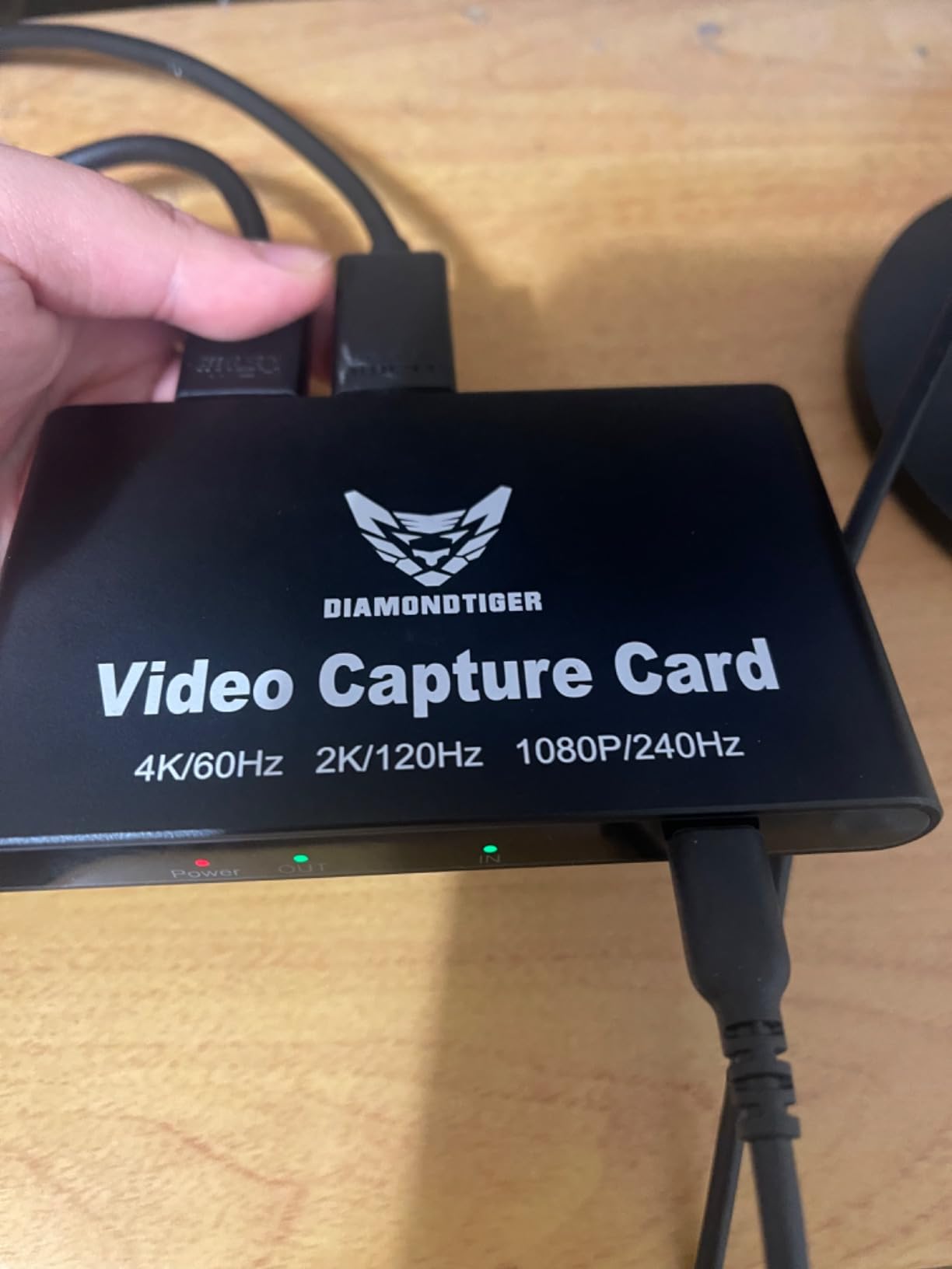 HDMI Capture Card for Streaming and Recording - 4K@60HZ, 1080P@240HZ,HDR VRR Passthrough Near-Zero Latency Video Capture Card for PS5, Xbox Series X/S, Nintendo in OBS™, Twitch,YouTube customer photo 1