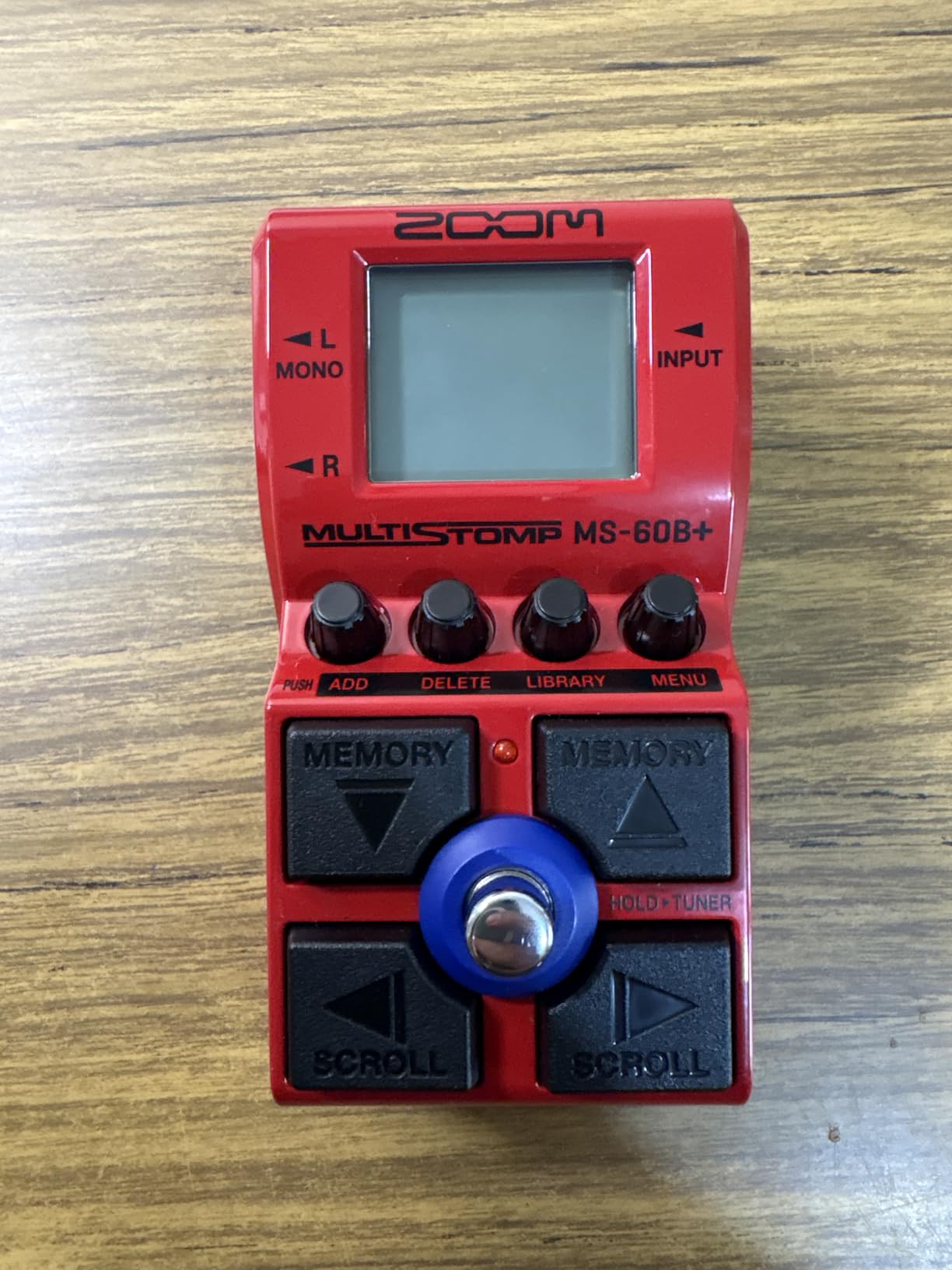 Zoom MS-60B+ MultiStomp Bass Effects Pedal with 95+ Effects, Amp Models & Preamps, Stereo Output, Built-In Tuner, Effect Chaining, Battery Powered customer photo 1