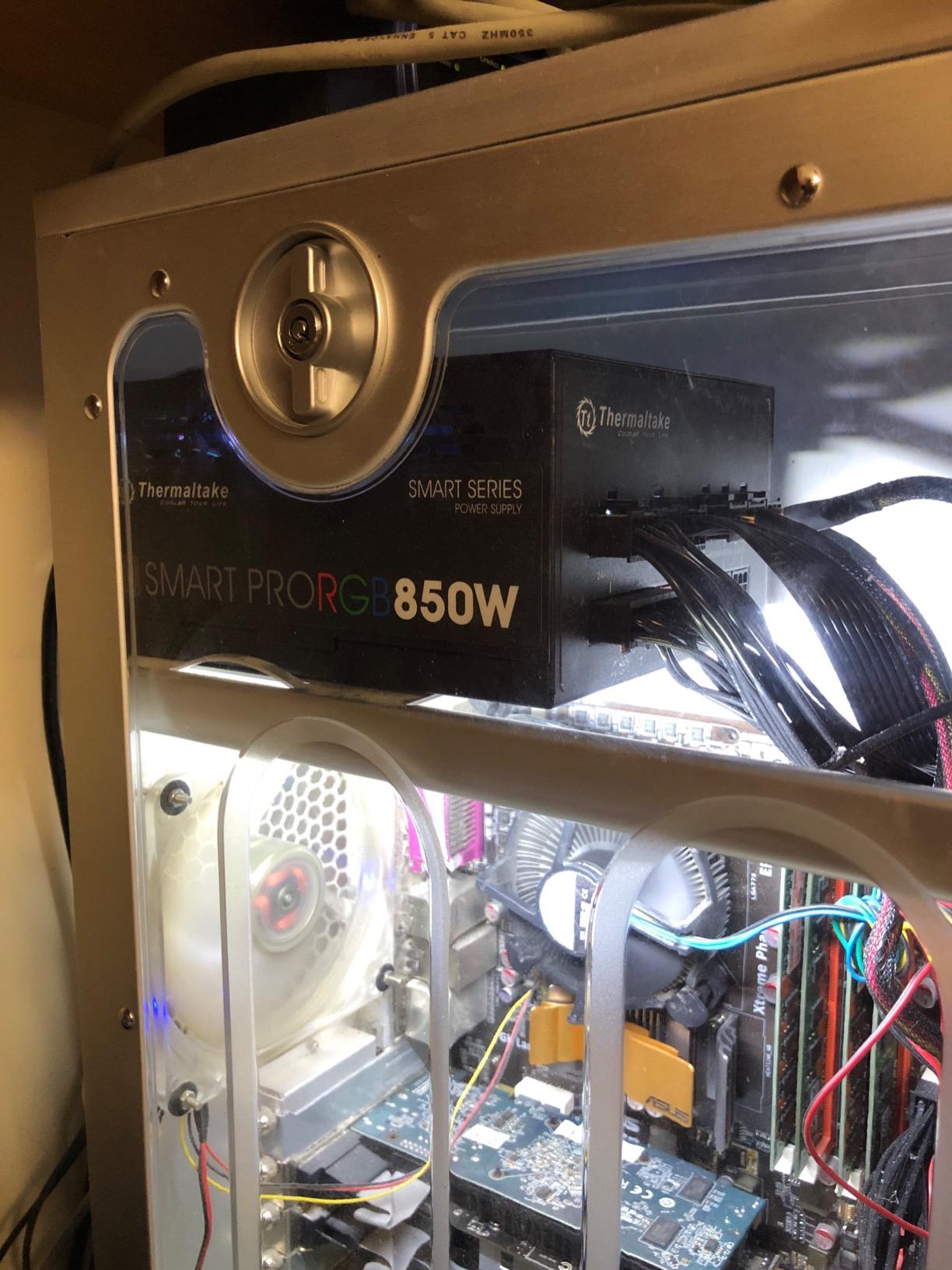 Thermaltake Toughpower SFX 850W 80Plus Platinum ATX 3.1 Standard Power Supply; 450W 12V-2x6 Connector Included; Full Modular; 90mm FDB Fan; PS-STP-0850FNFAPU-1; 7 Year Warranty customer photo 1