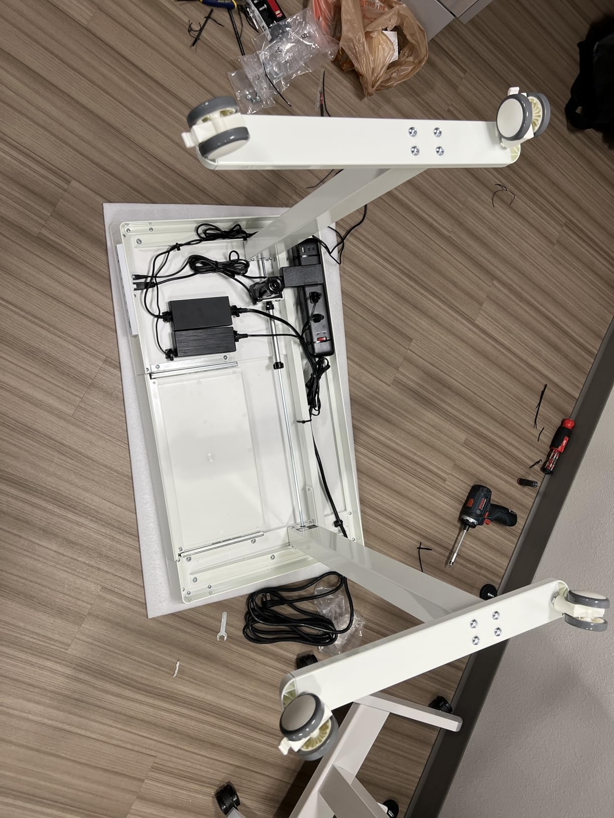 Electric Standing Desk with Drawer, 35