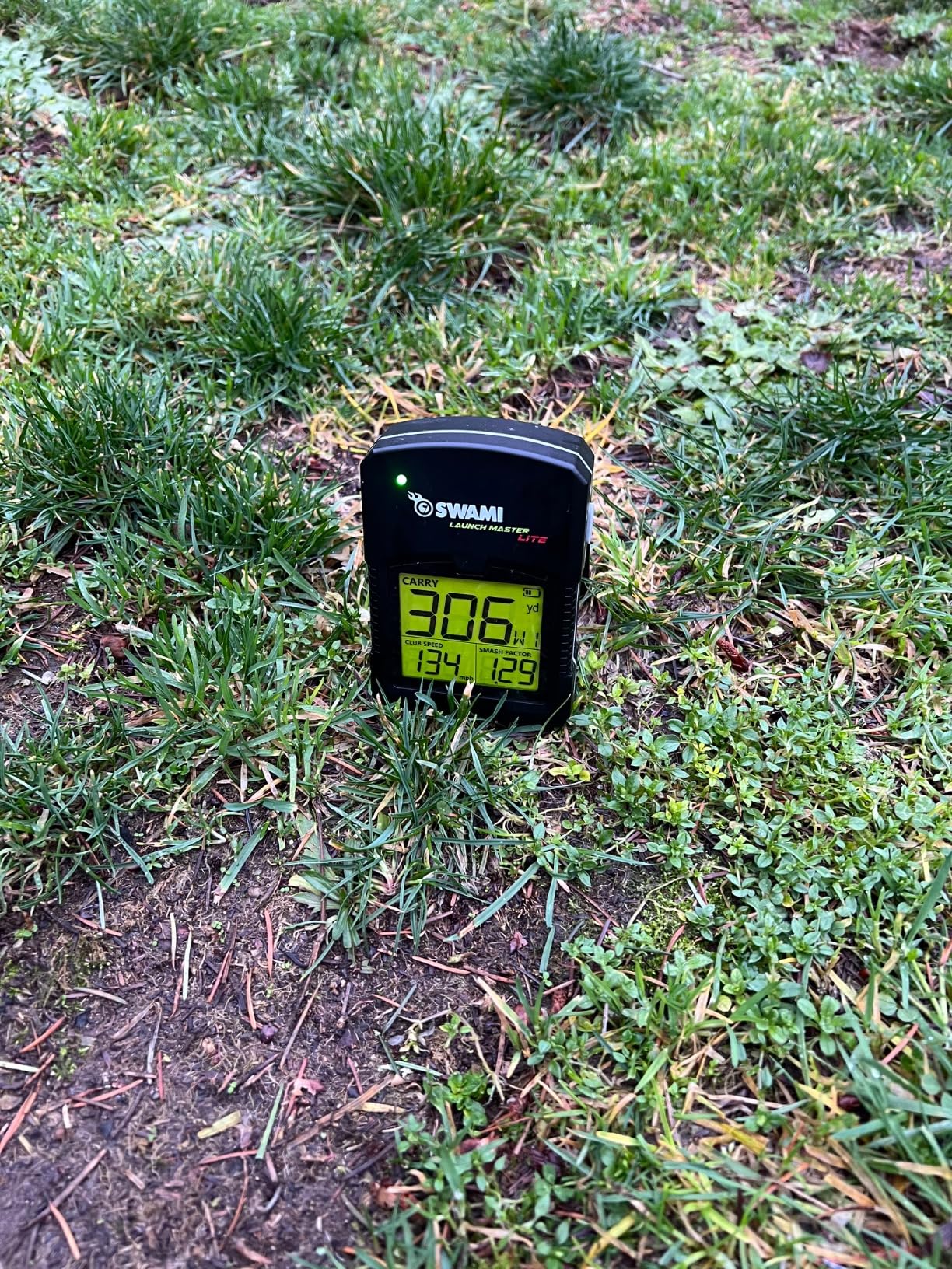 Izzo Golf Swami Launch Master Golf Launch Simulator - Golf Training Aid customer photo 1