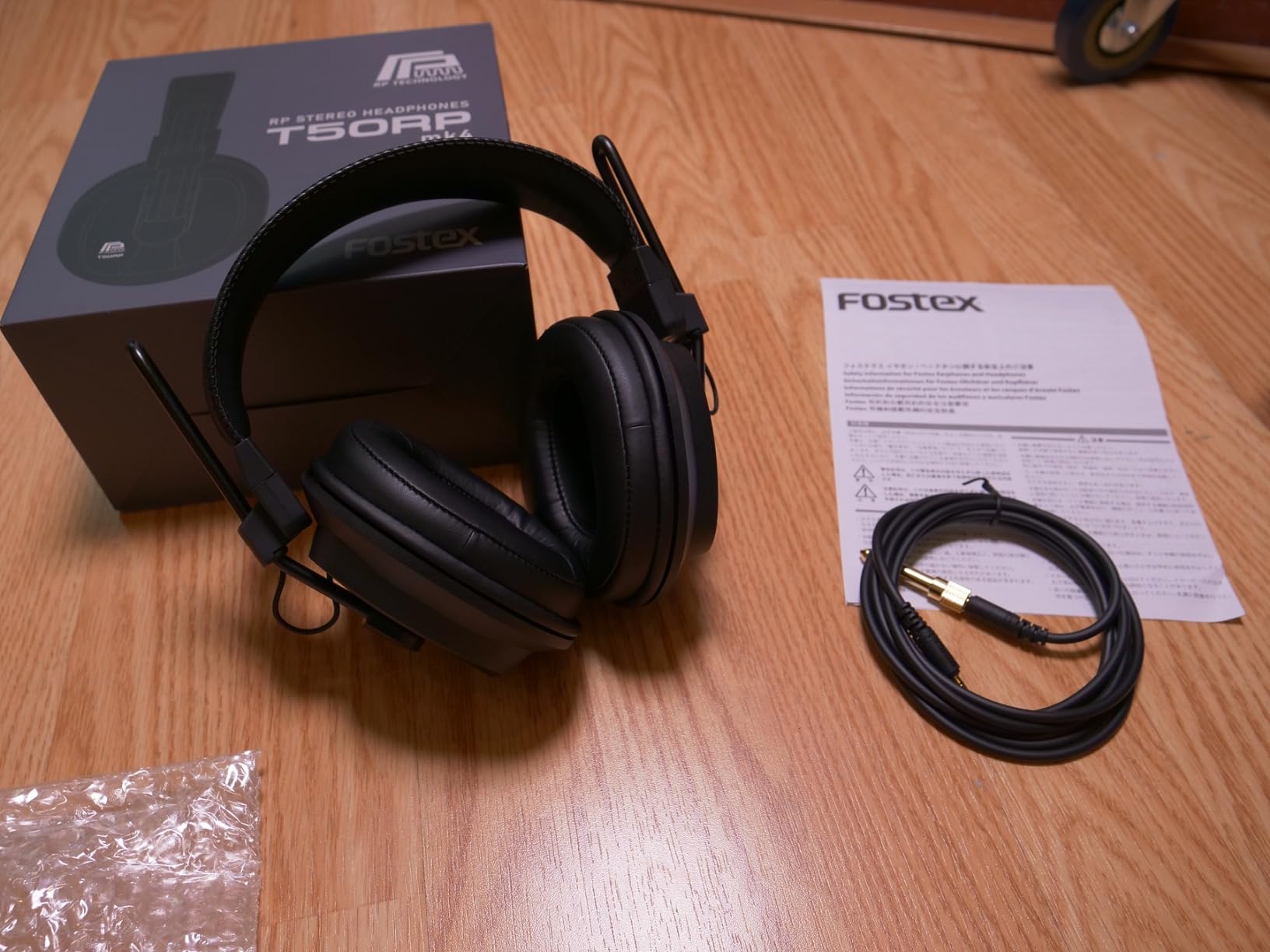 Fostex T50RP mk4 Series Headphones, 4th Generation Planar Technology customer photo 2