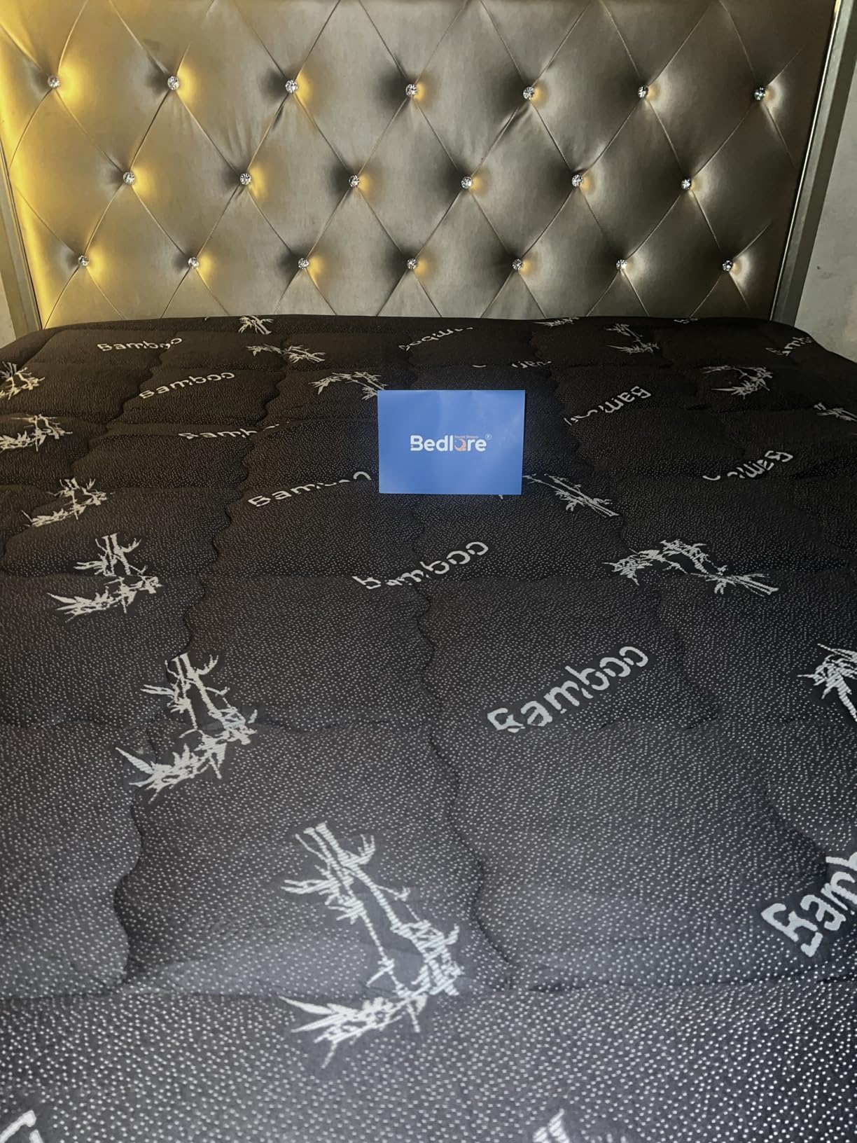 BEDLORE Queen Mattress Topper Viscose Derived from Bamboo, Thick Pillow Top Mattress Pad with Stretchable Pockets for 6-18 inches Mattress customer photo 2