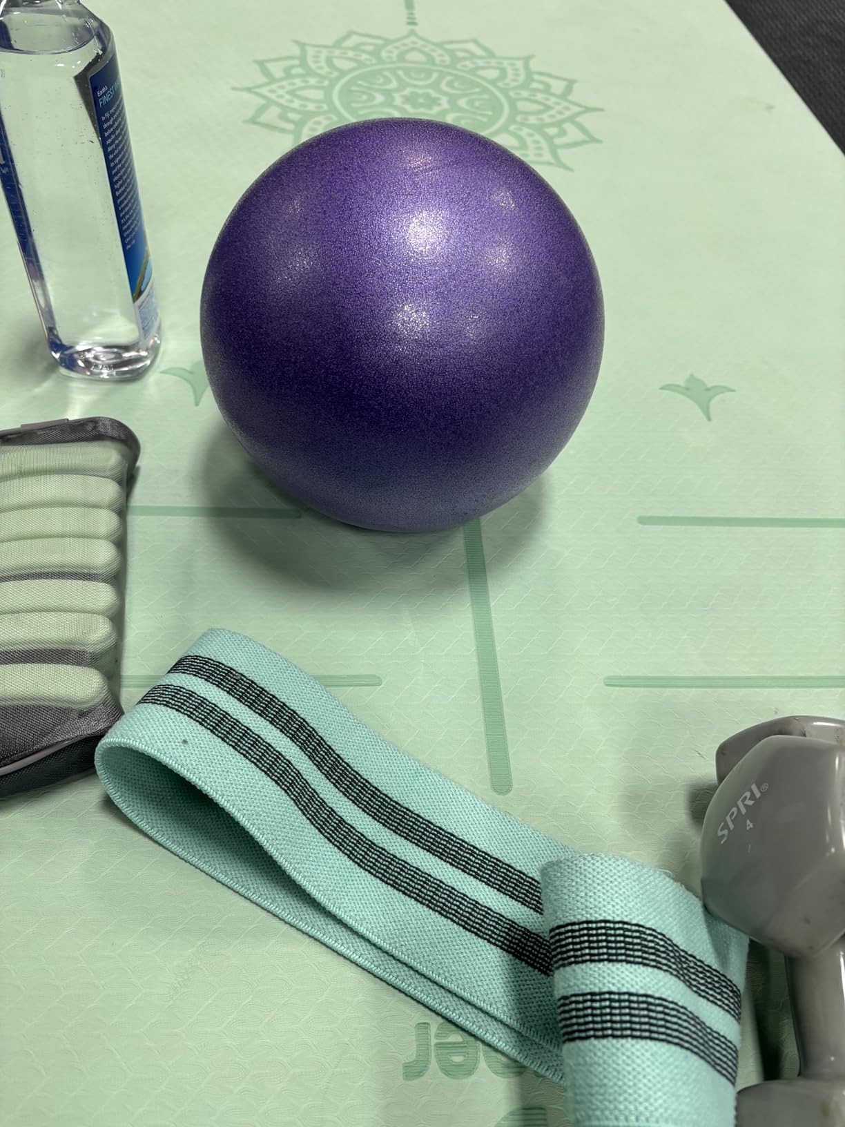 Gruper Yoga Mat Non Slip TPE Extra Wide Yoga Mat with Alignment Mark, 72