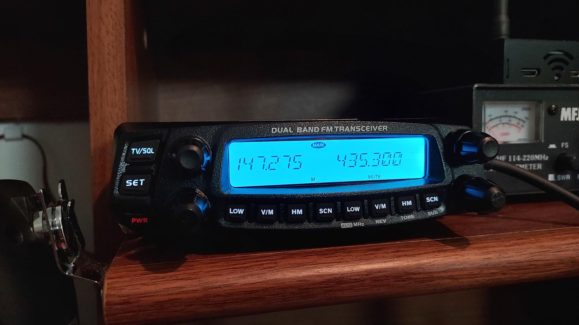 Radioddity DB50 Dual Band Mobile Radio Transceiver, UHF VHF 50W High Power Amateur Ham Radio, Multi-Band Receiver with Detachable Front Panel, Programming Cable, CTCSS/DCS, Chirp Programmable customer photo 2