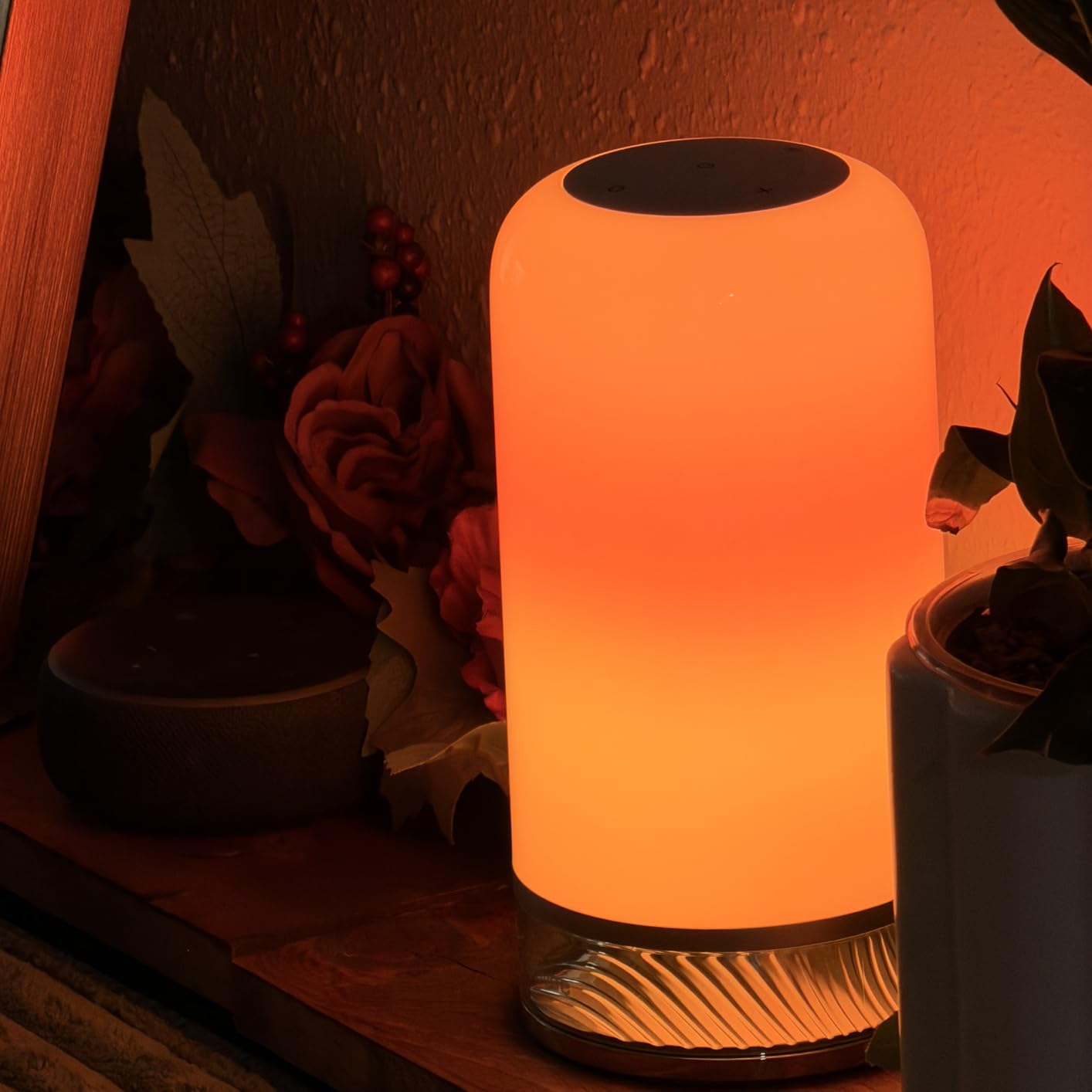 Govee RGBIC Smart Table Lamp 2, Touch Bedside Small Table Lamp Compatible with SmartThings, Matter, Alexa, Desk Lamp with 64 Scene Modes, Nightstand Lamp for Bedroom Living Room Night Light (Corded) customer photo 1