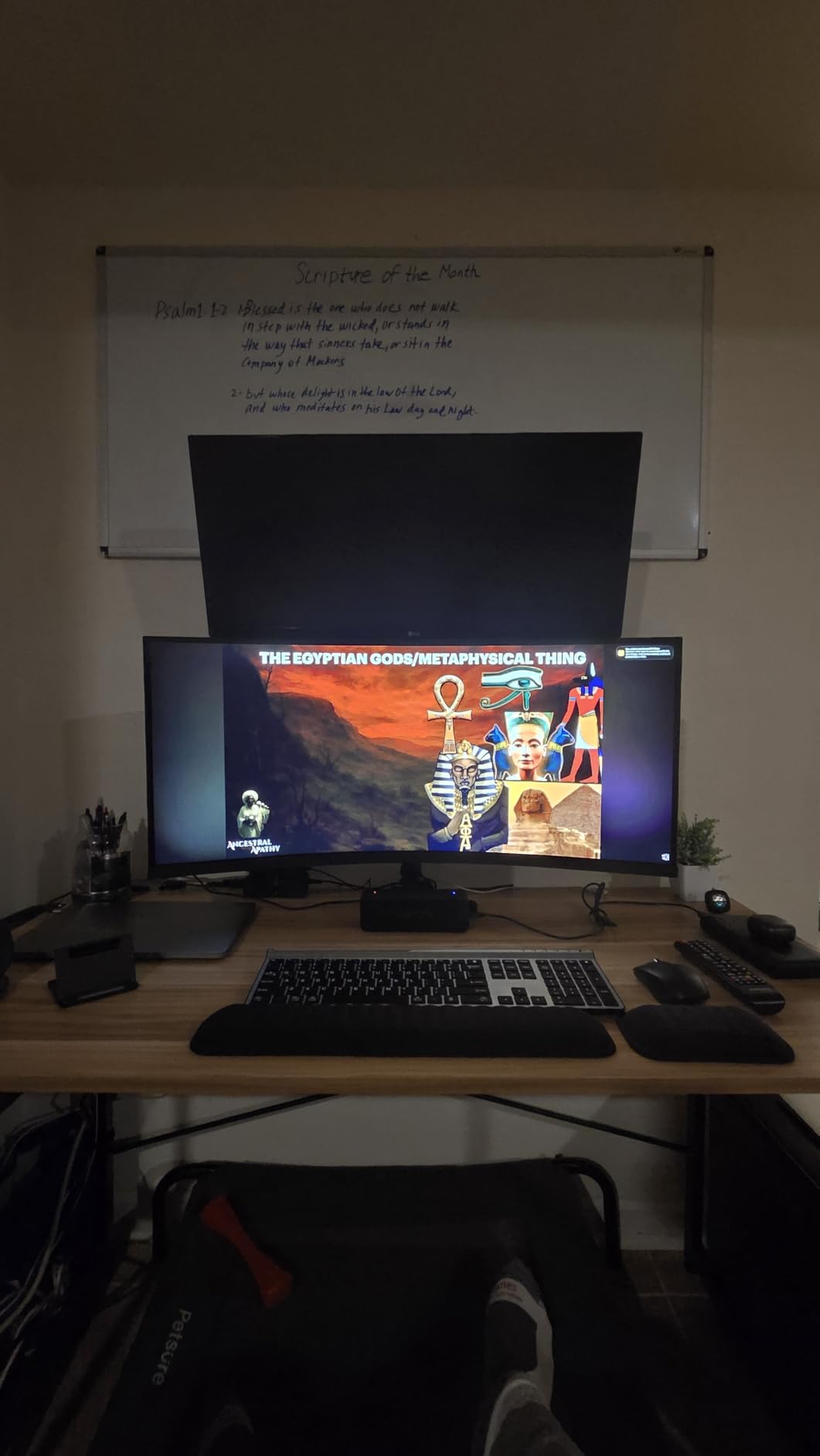 BONTEC Triple Monitor Desk Mount, Supports 13-32 Inch Screens, Full Motion Adjustability, VESA 75x75/100x100mm, Up to 22lbs per Arm customer photo 2