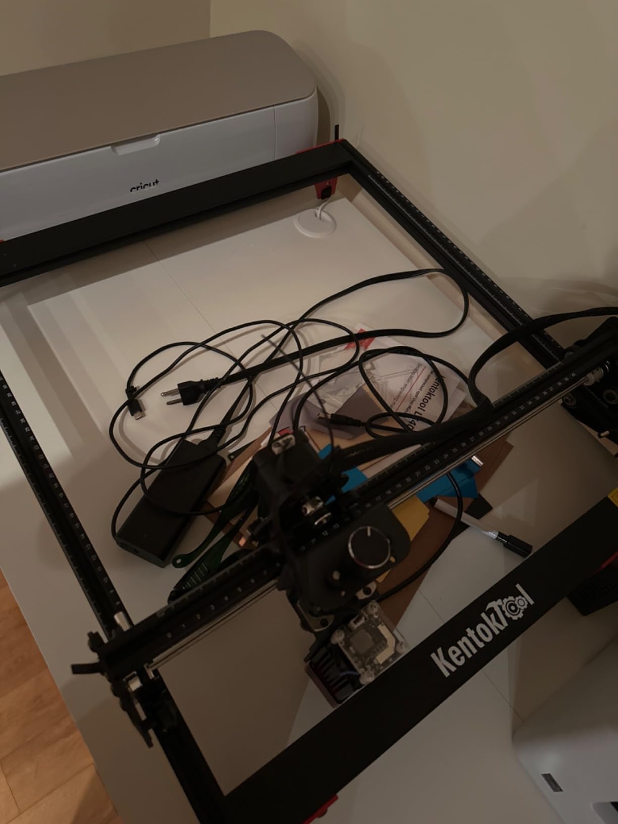 Laser Engraver, LE400PRO 50W Laser Engraving Machine for Beginners, 5.5W 400x400mm Large Working Area High Precision Laser Engraver and Cutter Machine for Wood Acrylic Leather customer photo 1