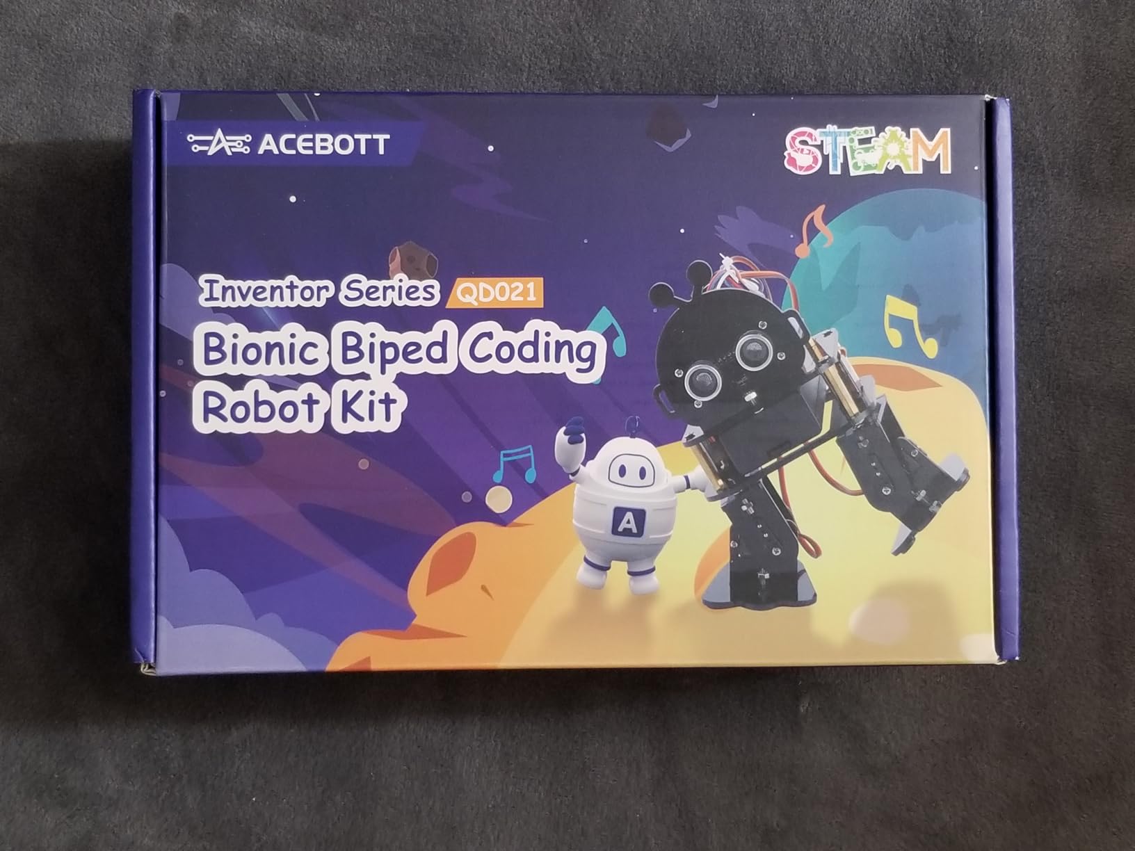ACEBOTT STEM Robotics Science Kits for Adults, ESP8266 Spider Robot Building Kit, App Remote Control, Walking Crawling Fun Educational Toy for 12 + Year Old Boys, Girls, Teens, Adults Unique Gifts customer photo 1