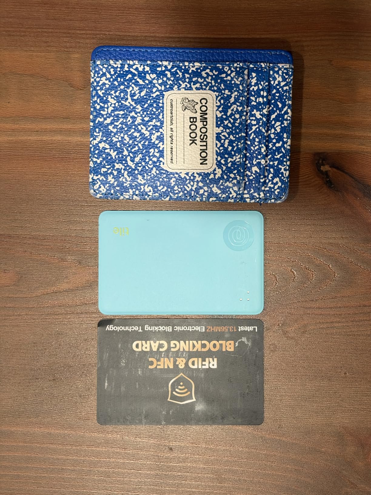 Life360 Tile Slim - Wallet Finder, Bluetooth Tracker and Item Locator for Luggage Tags, Passports and More. Both iOS and Android Compatible. Phone Finder. 1-Pack (Black) customer photo 2