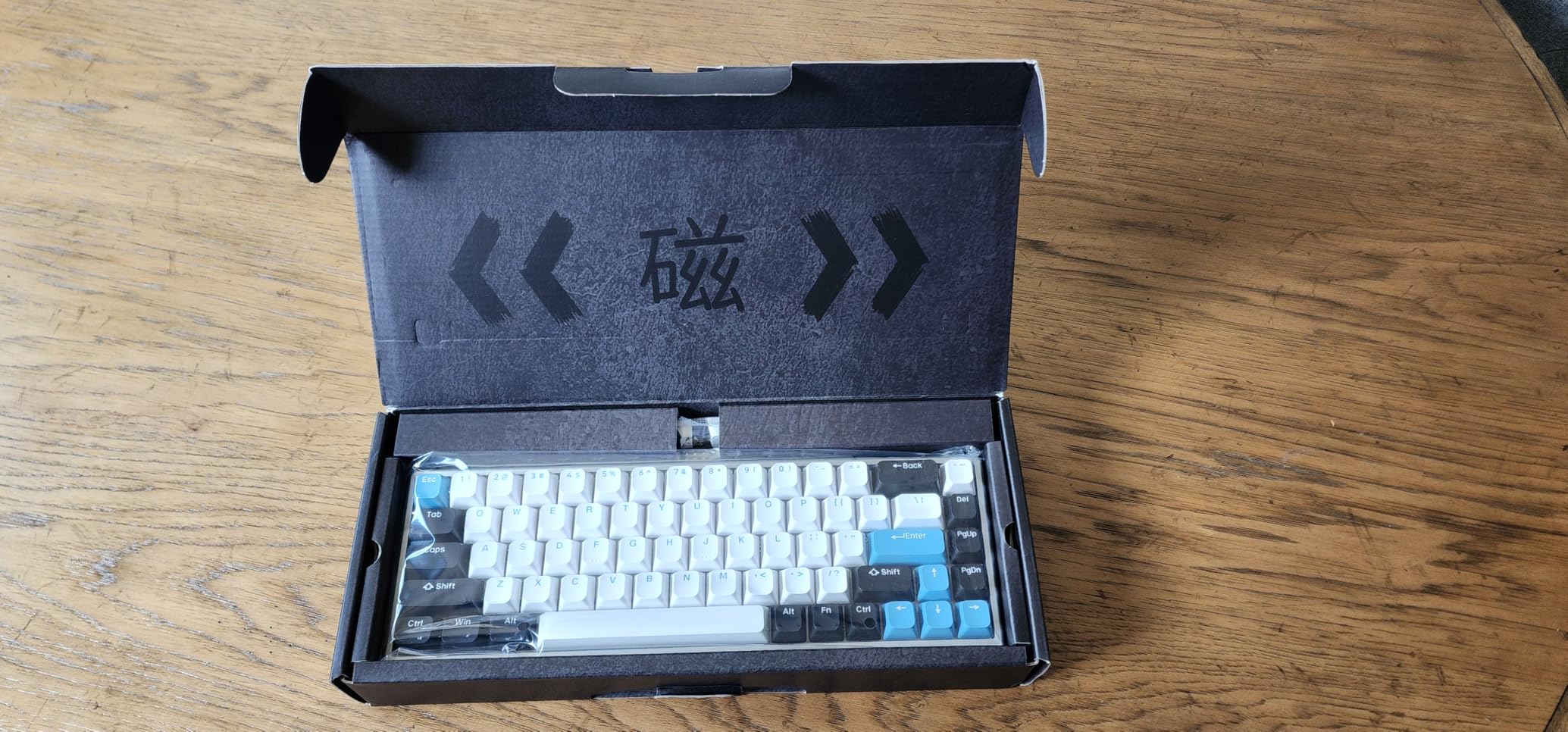 ARBITER Polar 65 -CNC Magnetic Gaming Keyboard w Rapid Trigger, Hall Effect Switches, CNC Aluminum Frame, Rapid Trigger, 65% Compact, Bright RGB, Dual-Shot PBT Keycaps - Black Panda customer photo 2