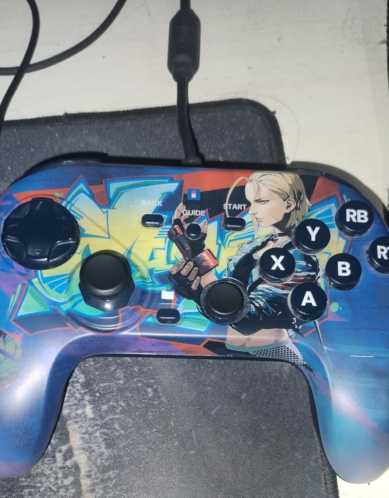 HORI Fighting Commander OCTA (Street Fighter 6 Cammy Edition) for Windows PC - Tournament Grade Wired Fightpad Officially Licensed by Capcom customer photo 1